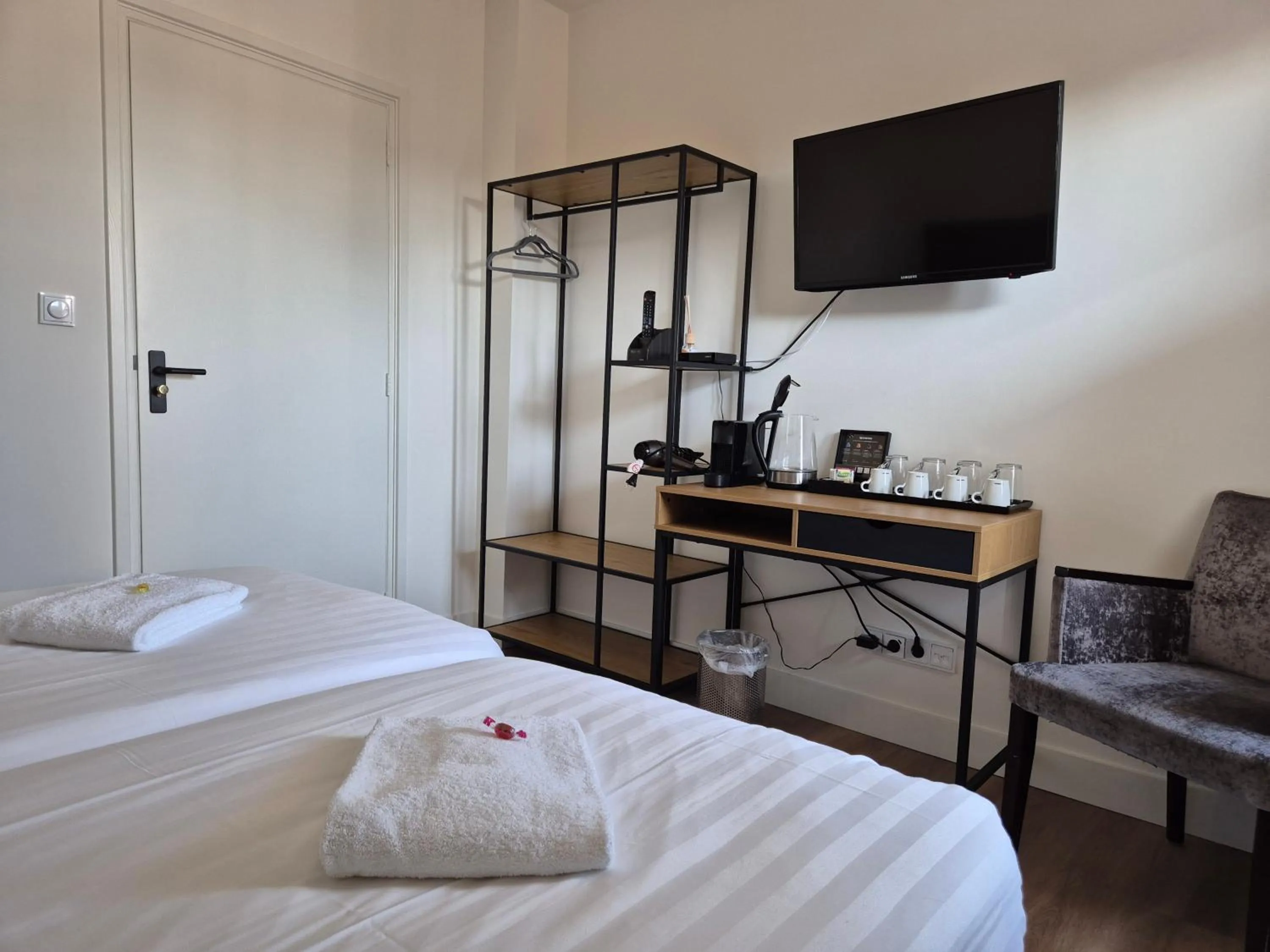 Bedroom, Bed in Hotel Den Burg