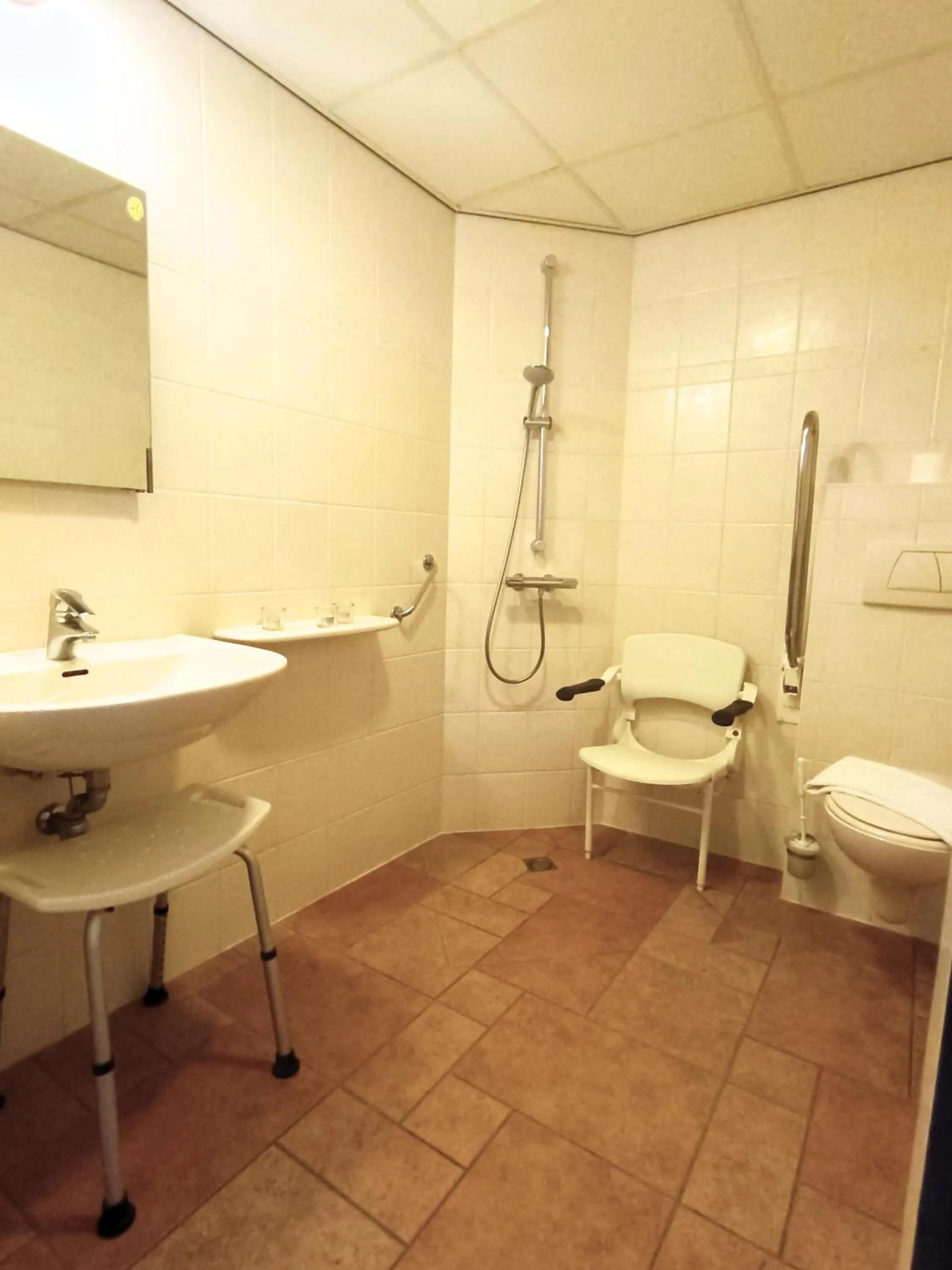 Toilet in Hotel Den Burg