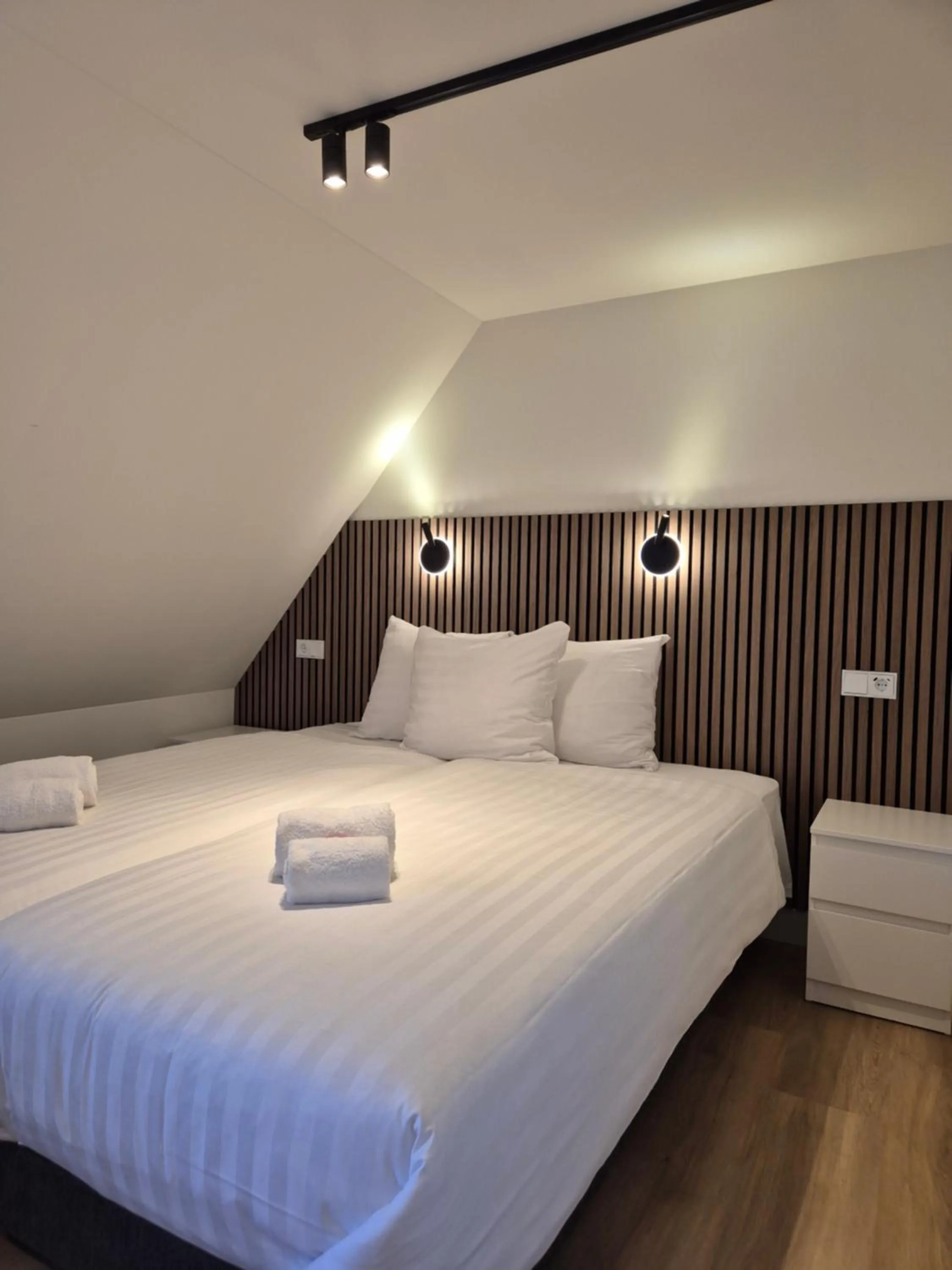 Bed in Hotel Den Burg