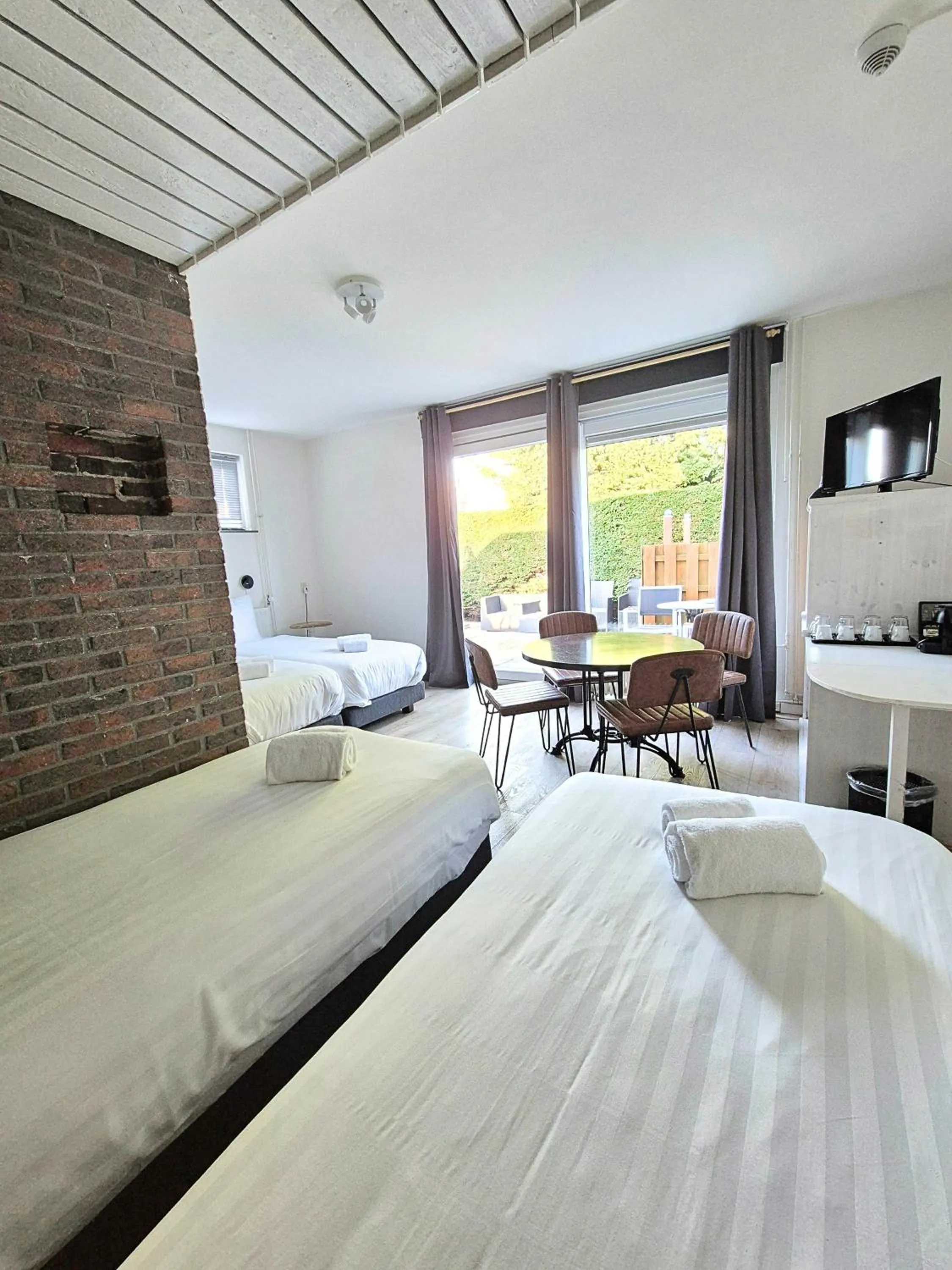 Bedroom, Bed in Hotel Den Burg