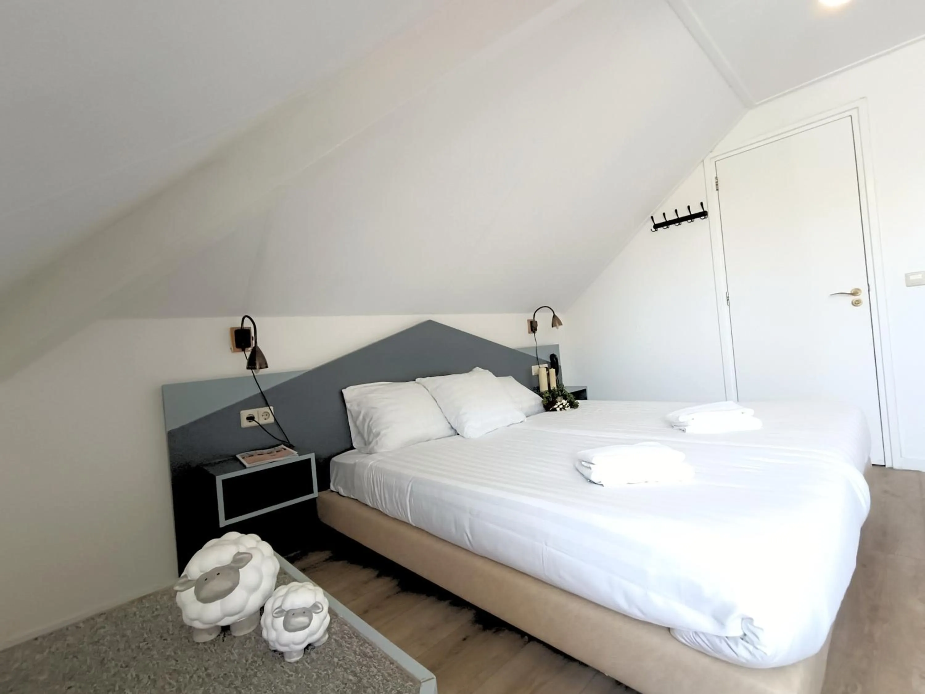 Bed in Hotel Den Burg