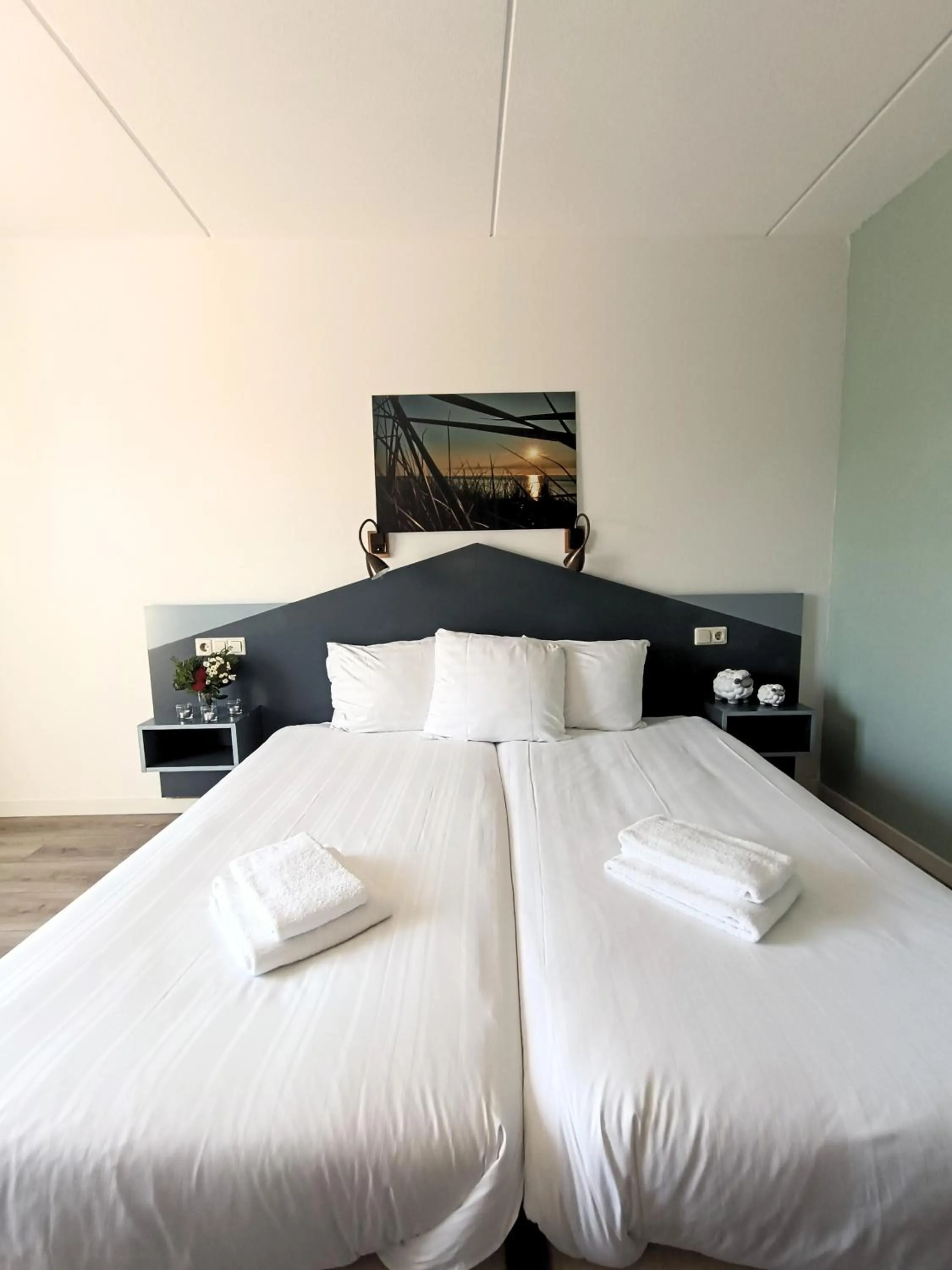 Bed in Hotel Den Burg