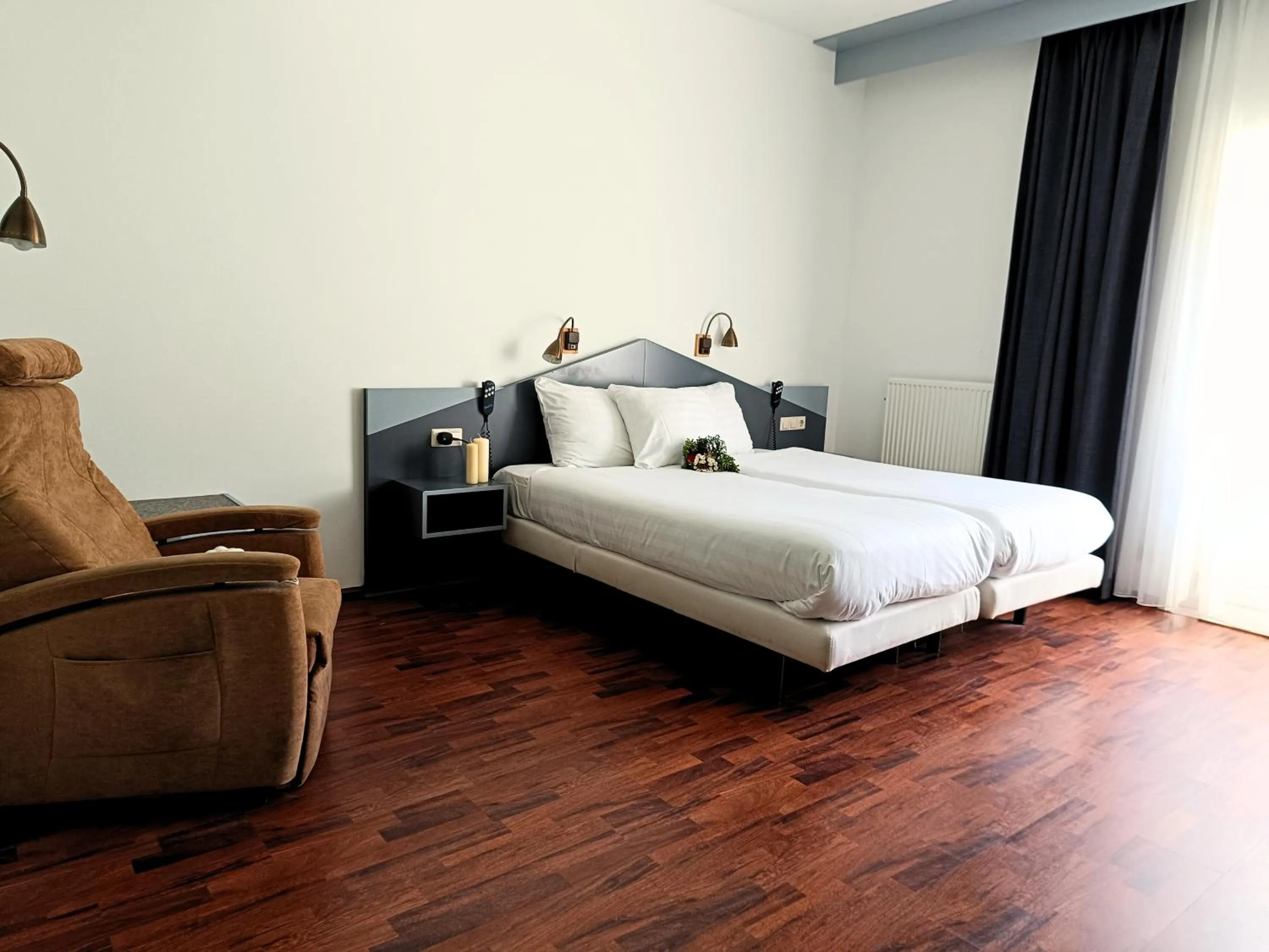 Bedroom, Bed in Hotel Den Burg