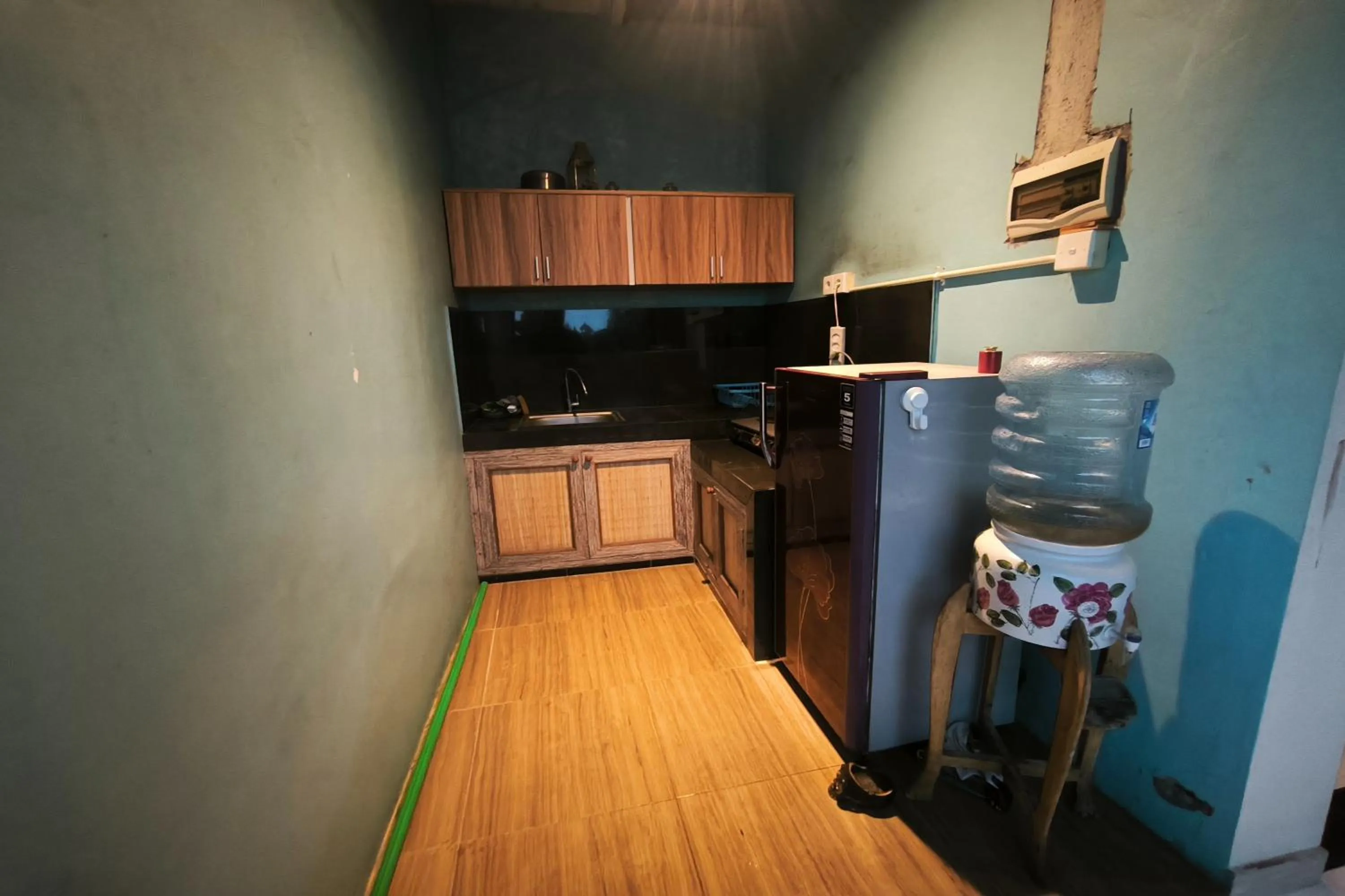 Kitchen or kitchenette in Bhuana Shanti Homestay Ubud