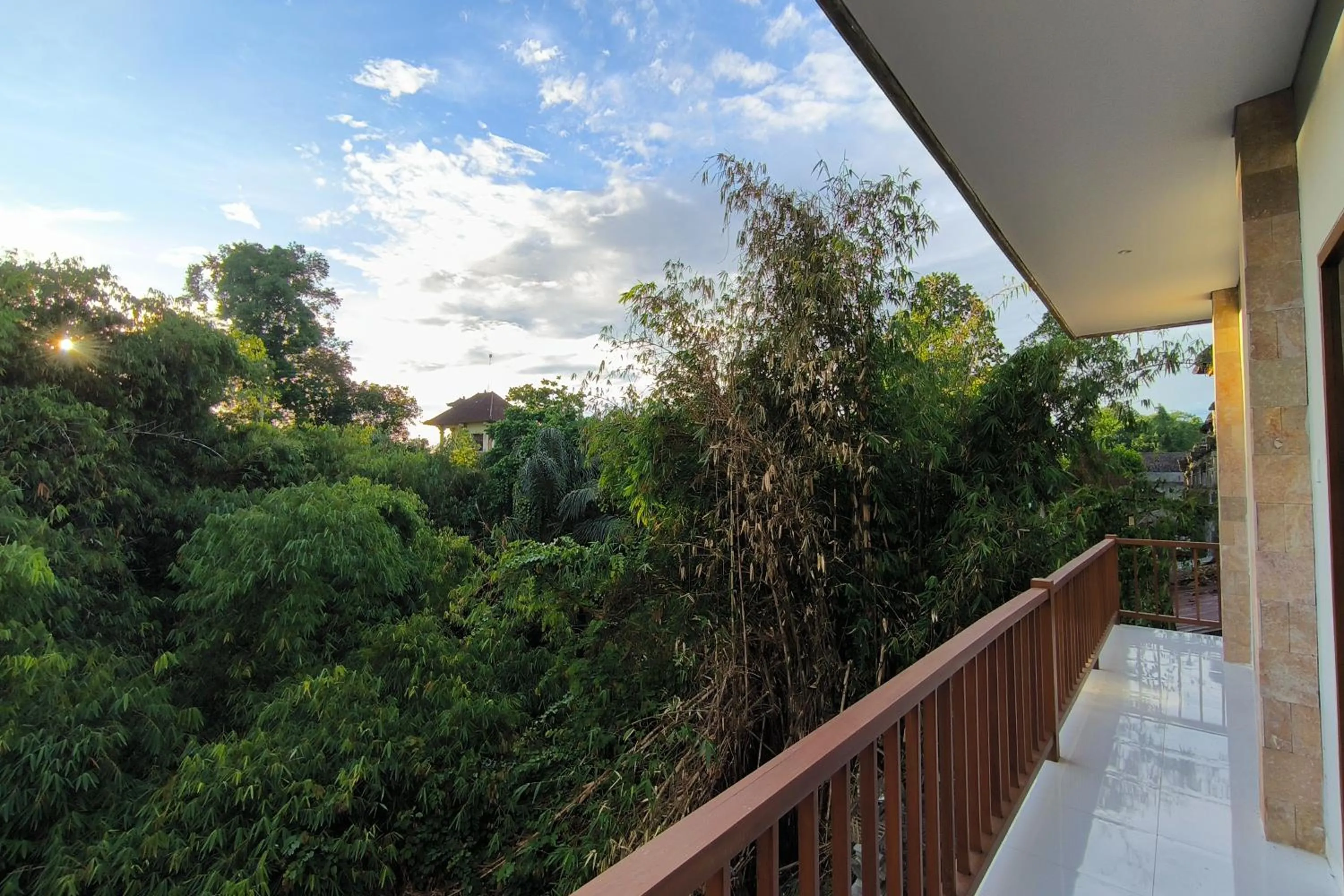Balcony/Terrace in Bhuana Shanti Homestay Ubud