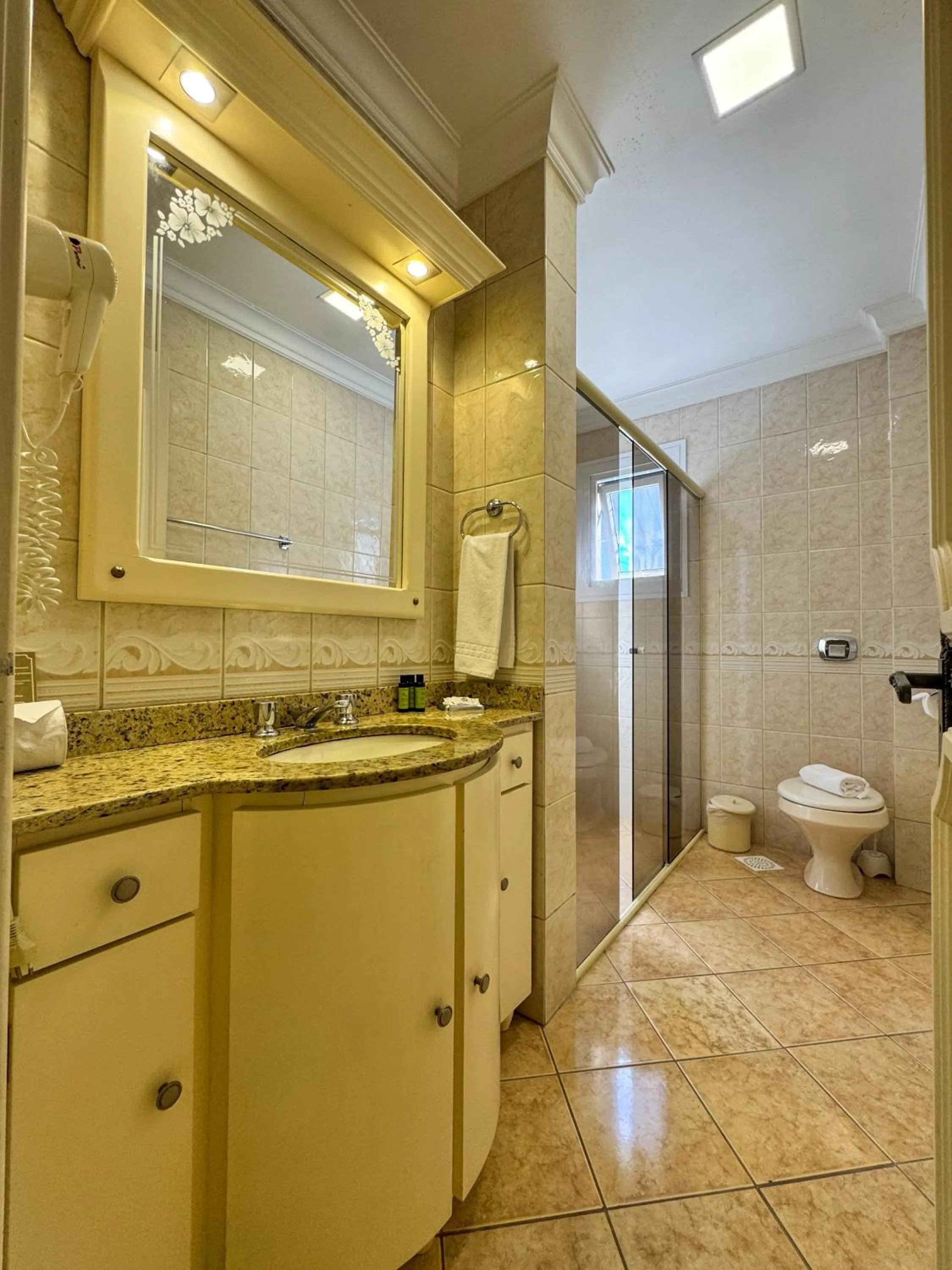 Bathroom in Pousada Serra Valle