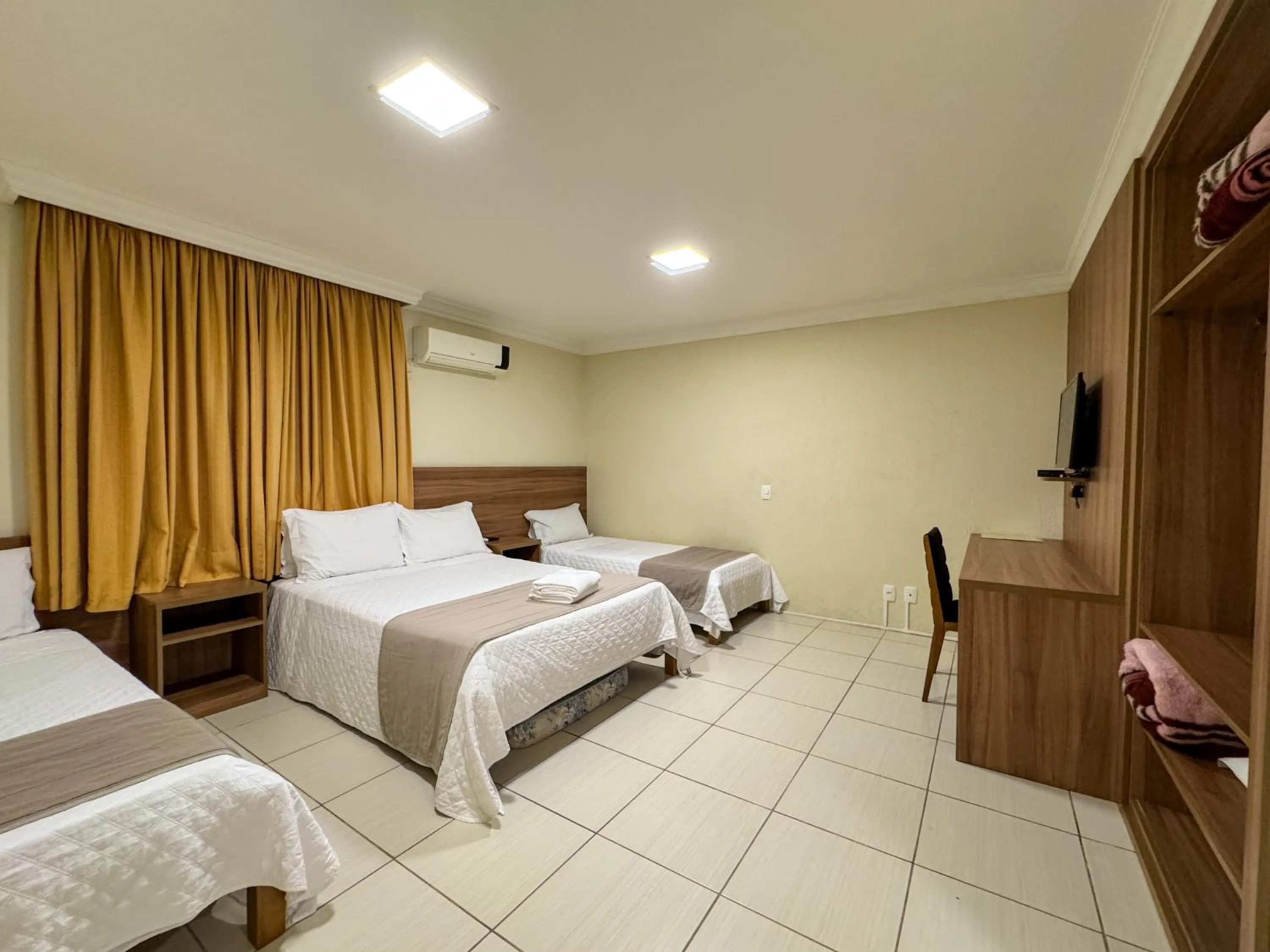 Bed in Pousada Serra Valle