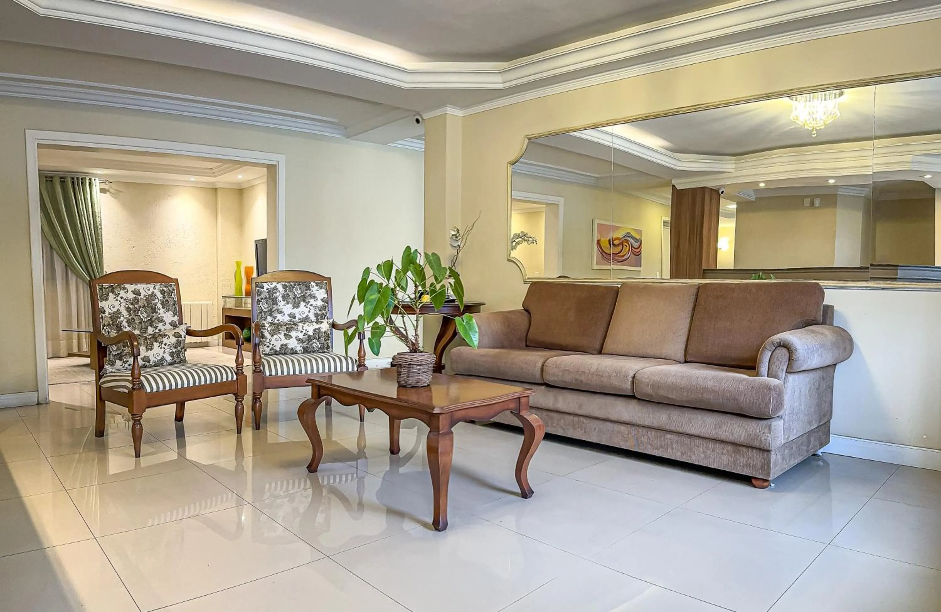 Lobby or reception in Pousada Serra Valle