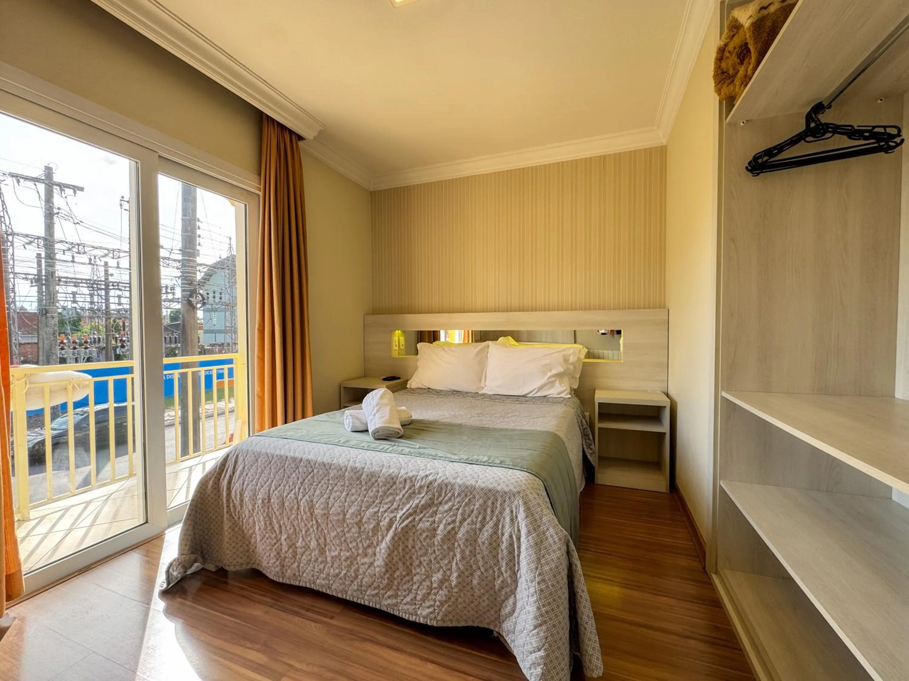 Bed in Pousada Serra Valle