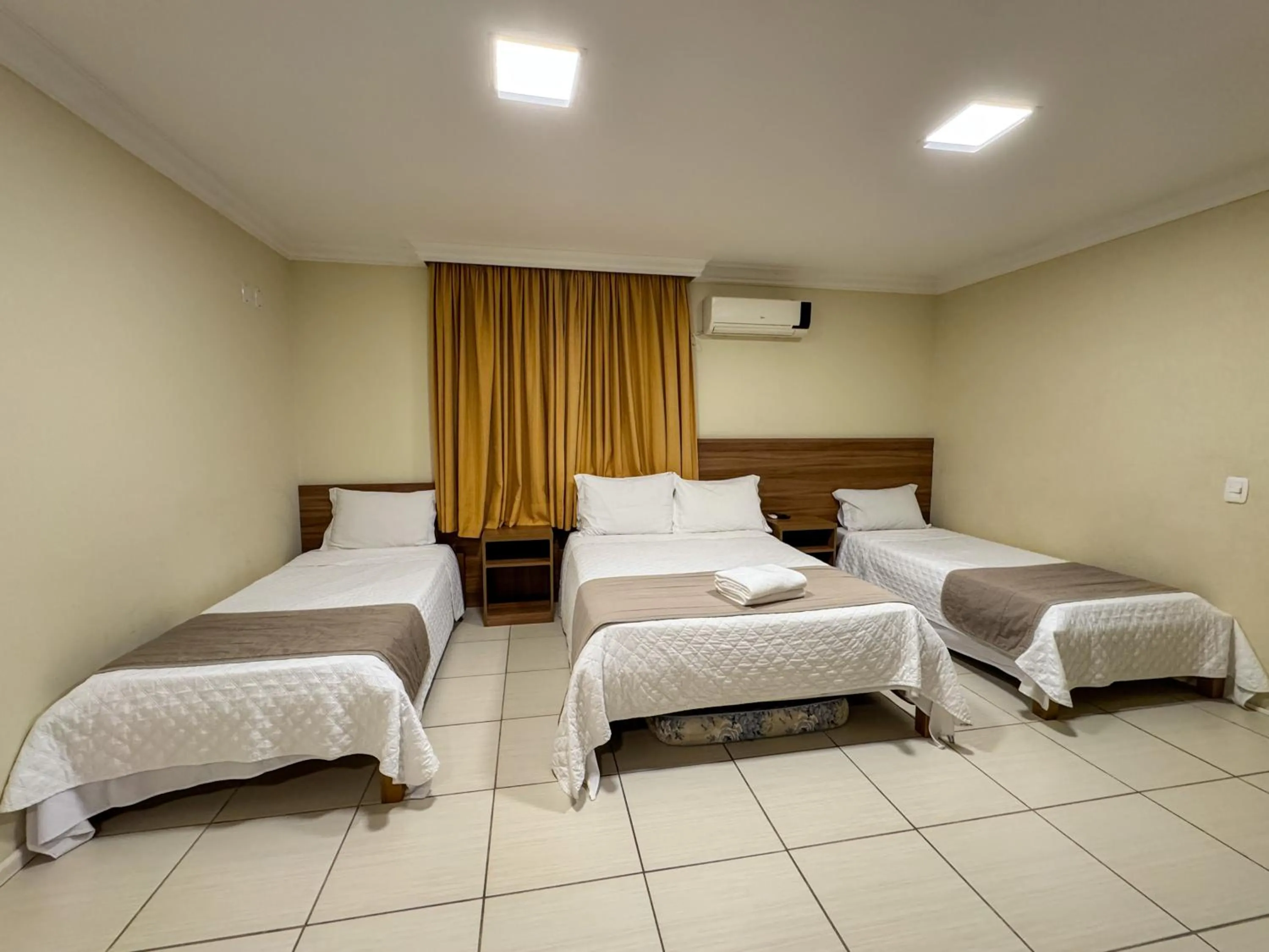 Bed in Pousada Serra Valle