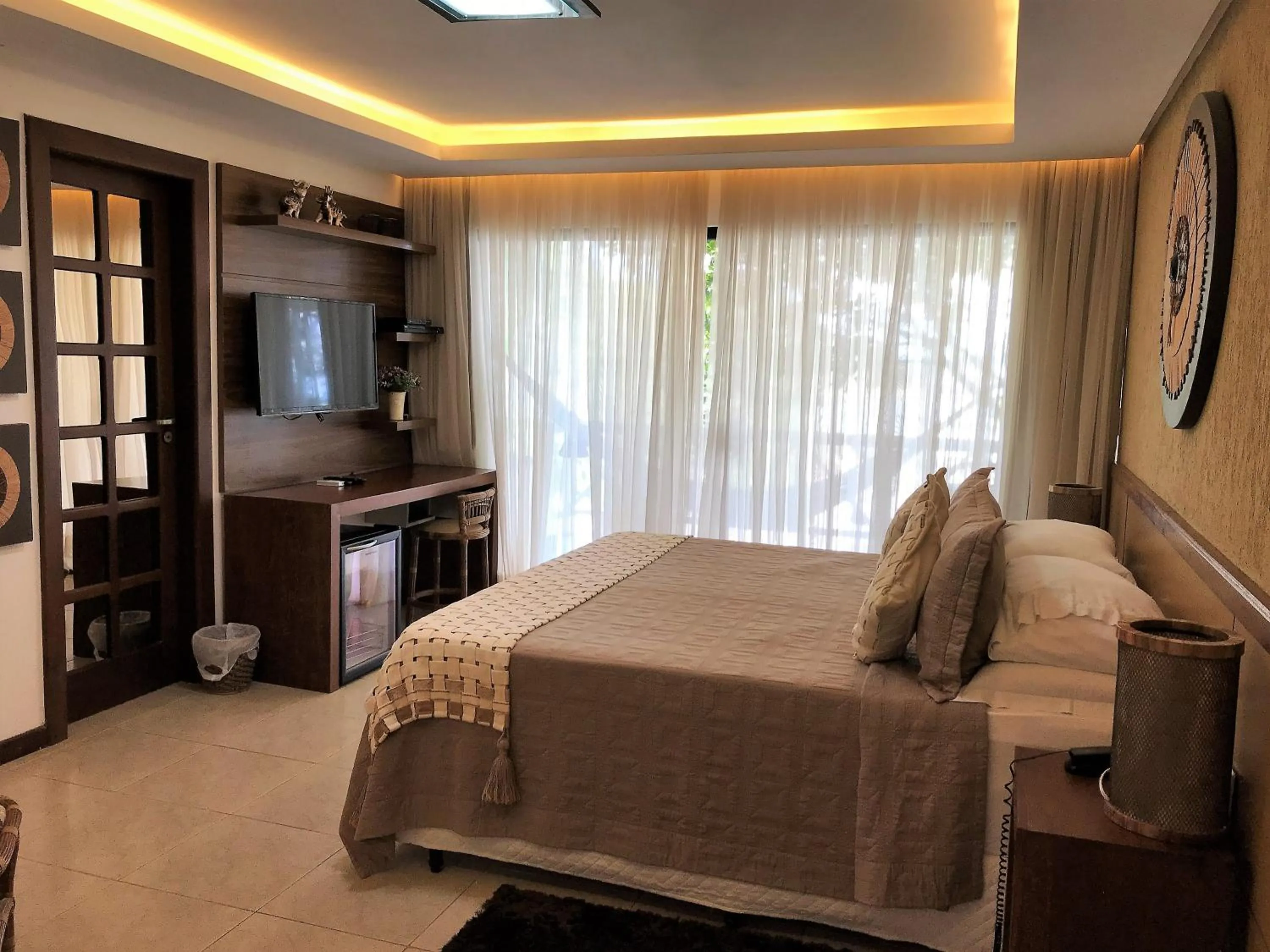 Photo of the whole room, Bed in Passárgada Pousada