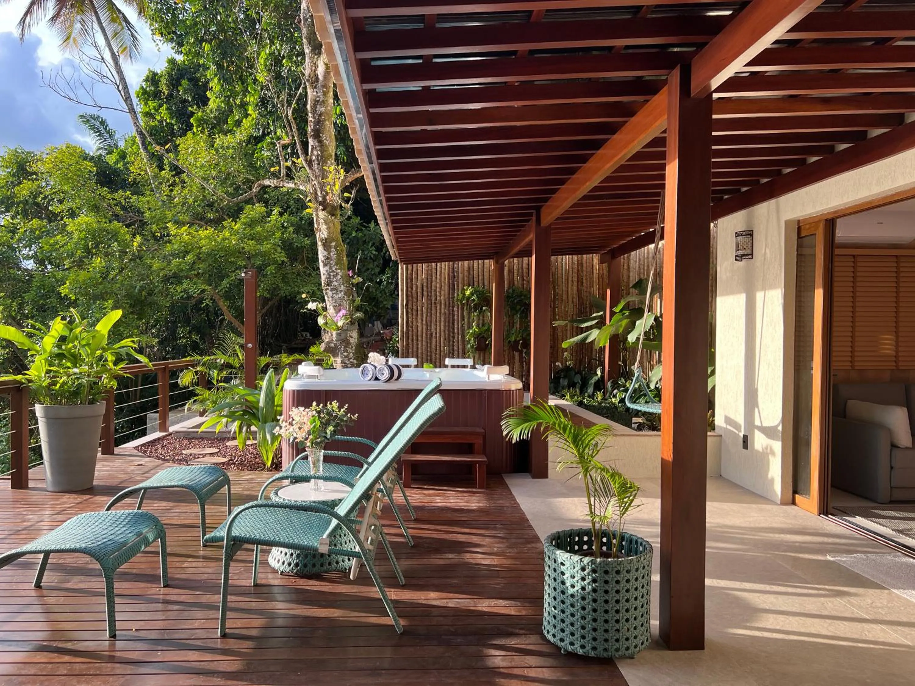 Garden in Passárgada Pousada