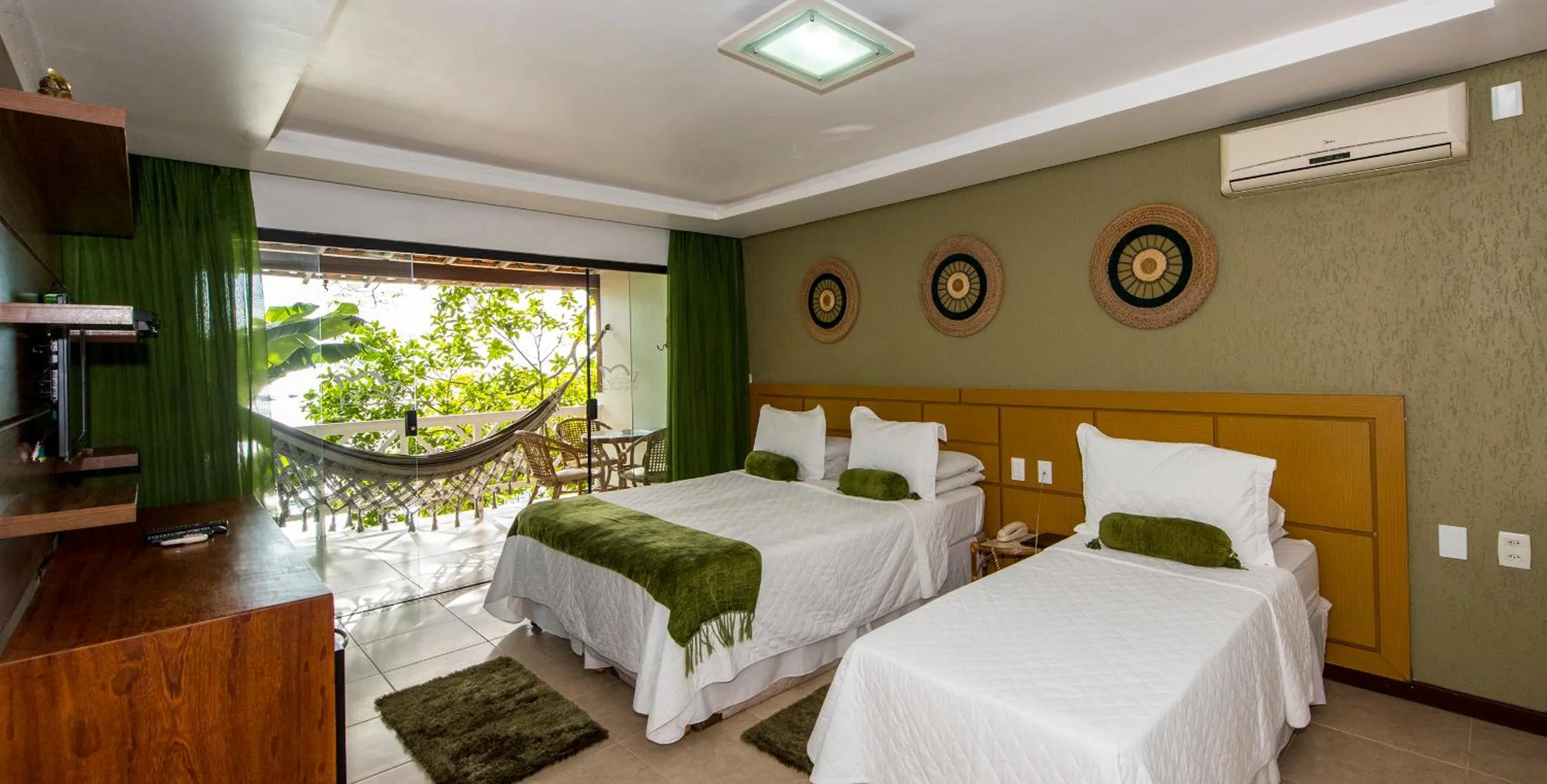 Bedroom, Bed in Passárgada Pousada