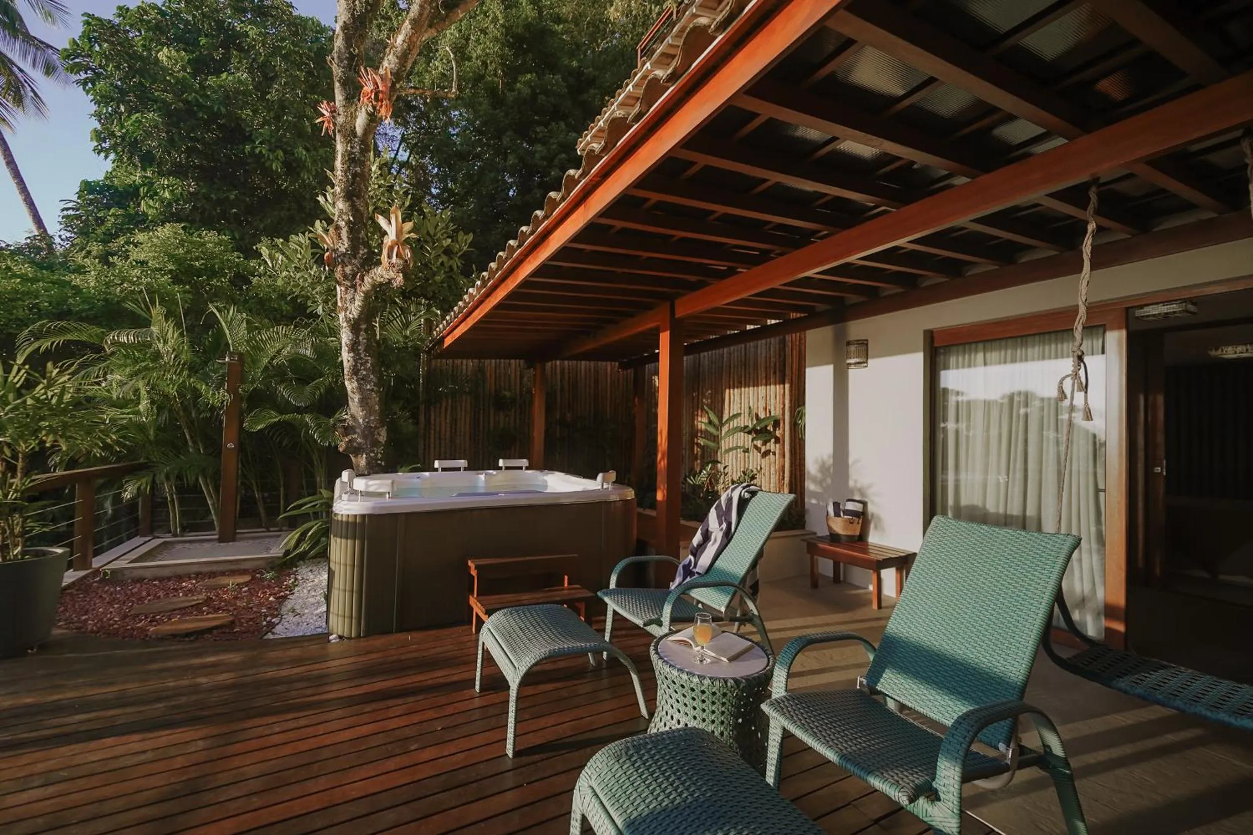 Balcony/Terrace in Passárgada Pousada