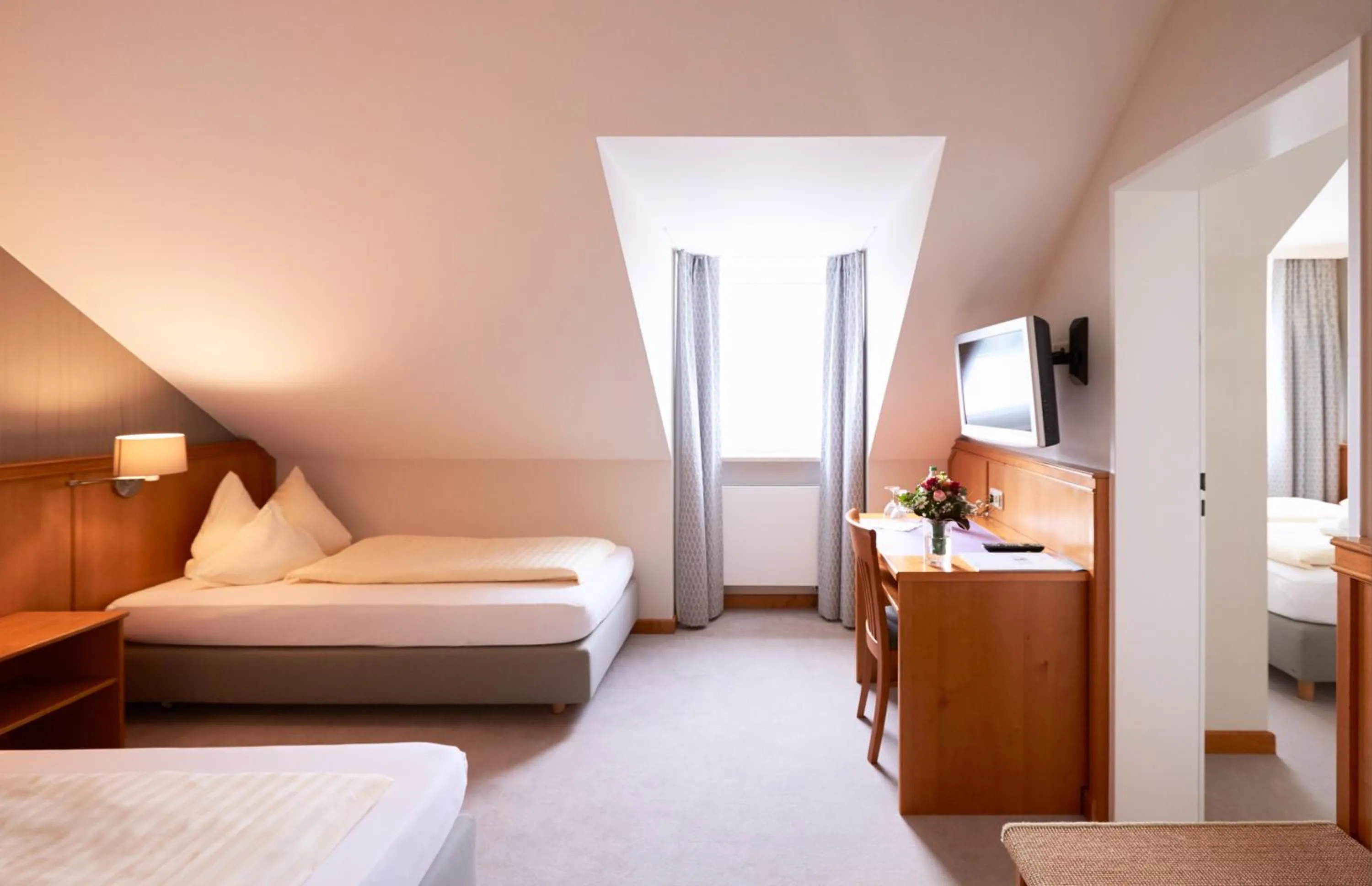 Bed in Hotel Alter Wirt