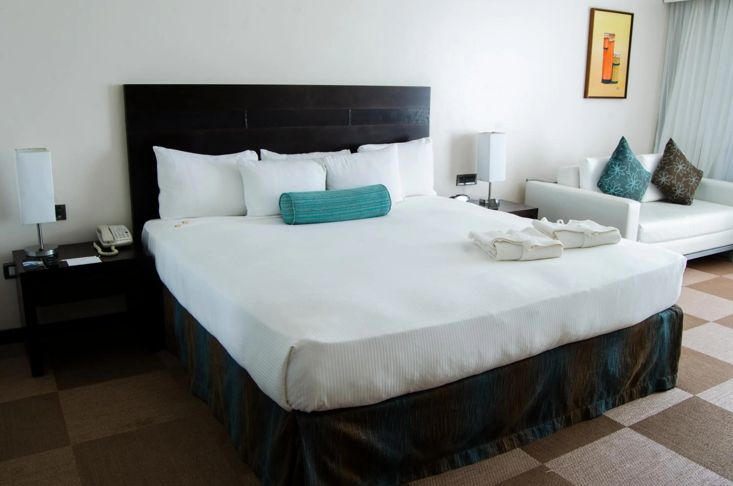 Bed in Lidotel Margarita