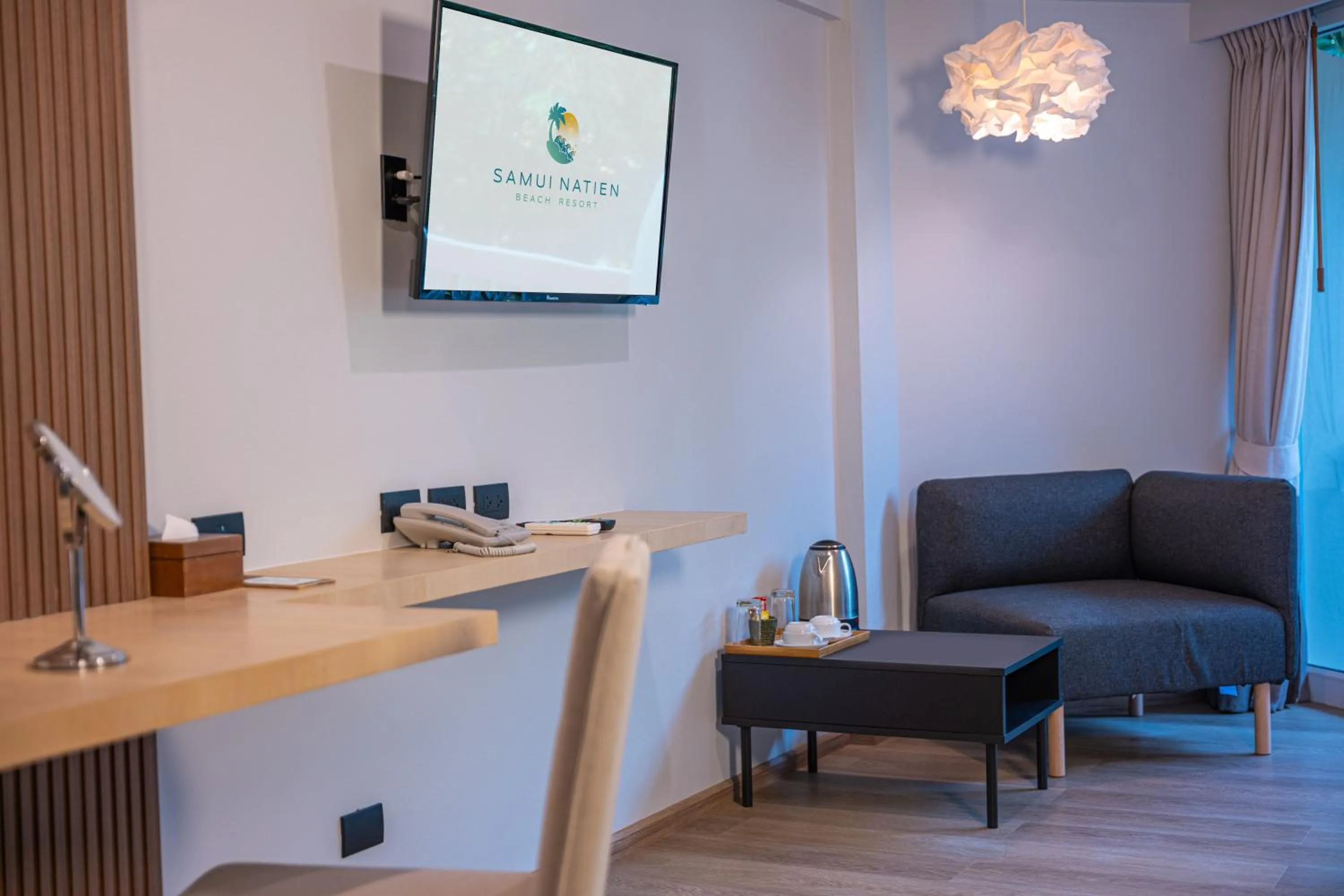 Seating area in Samui Natien Resort