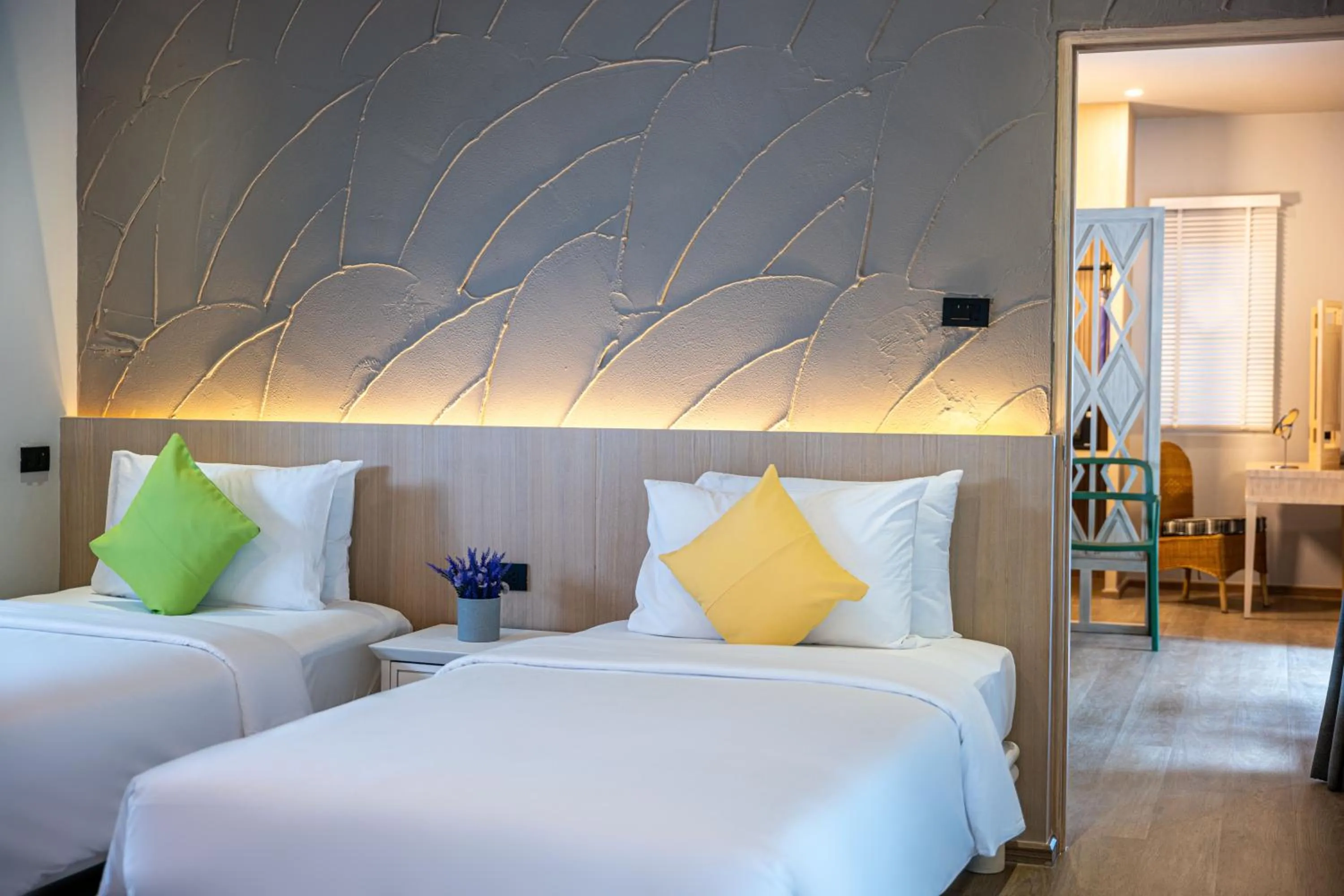 Bedroom, Bed in Samui Natien Resort