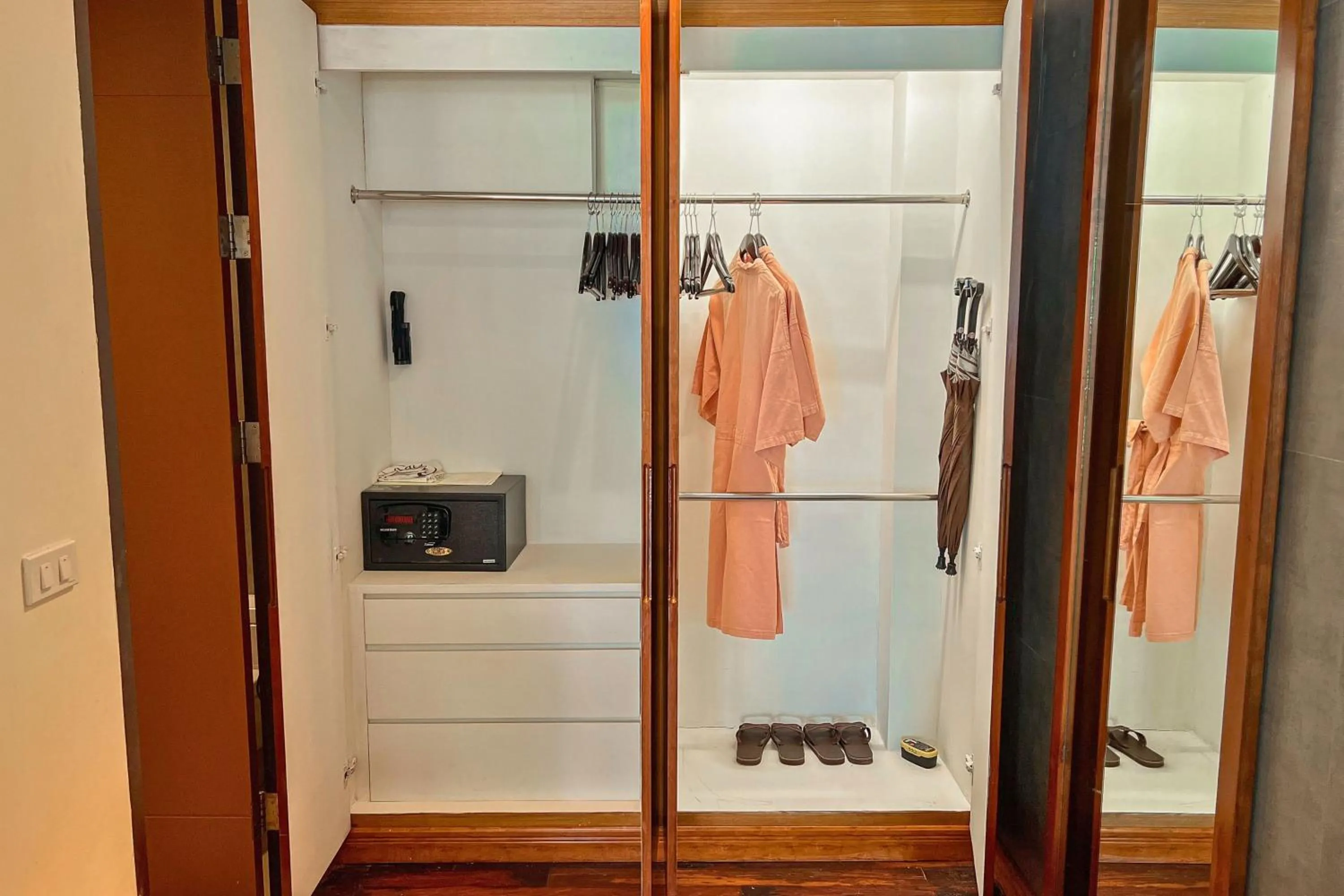 wardrobe in Kacha Resort & Spa, Koh Chang