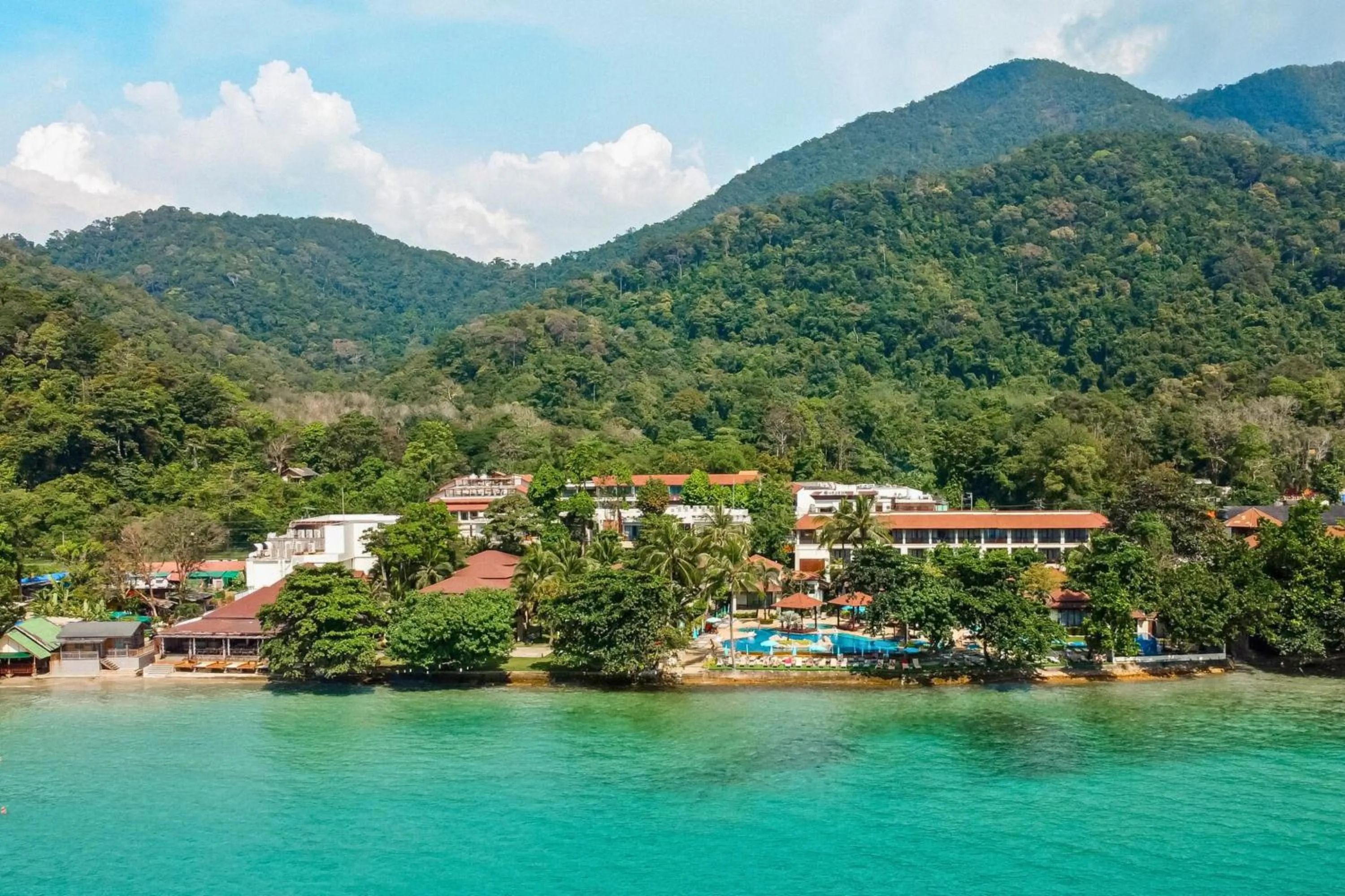 Bird's eye view in Kacha Resort & Spa, Koh Chang