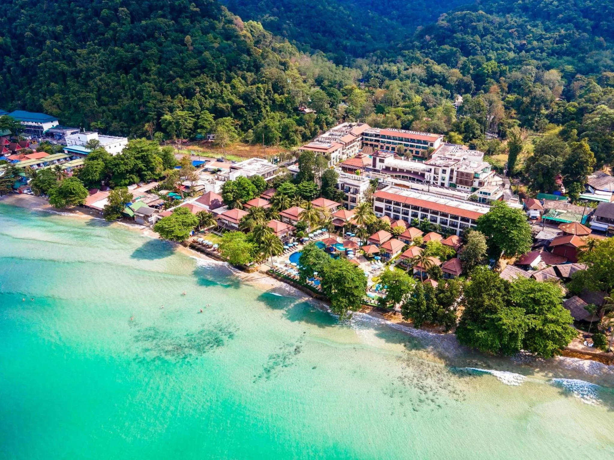 Bird's eye view in Kacha Resort & Spa, Koh Chang