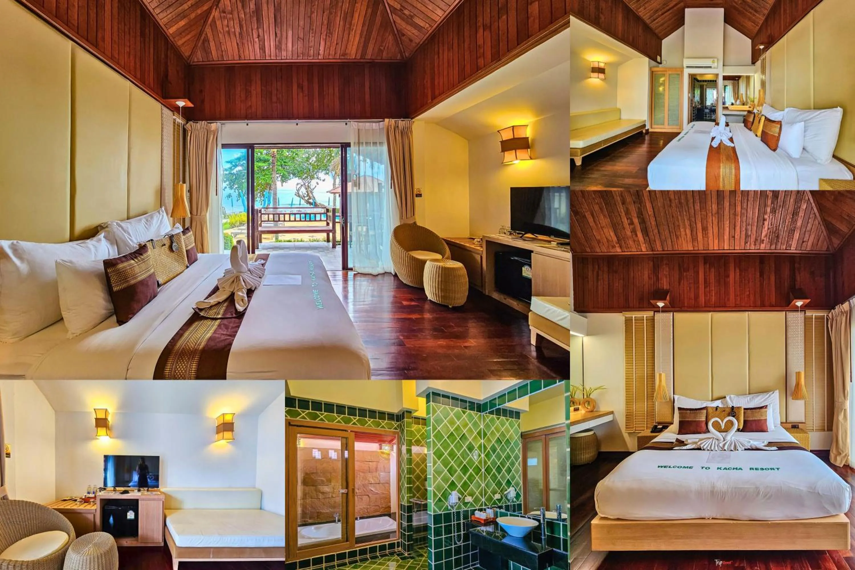 Bed in Kacha Resort & Spa, Koh Chang
