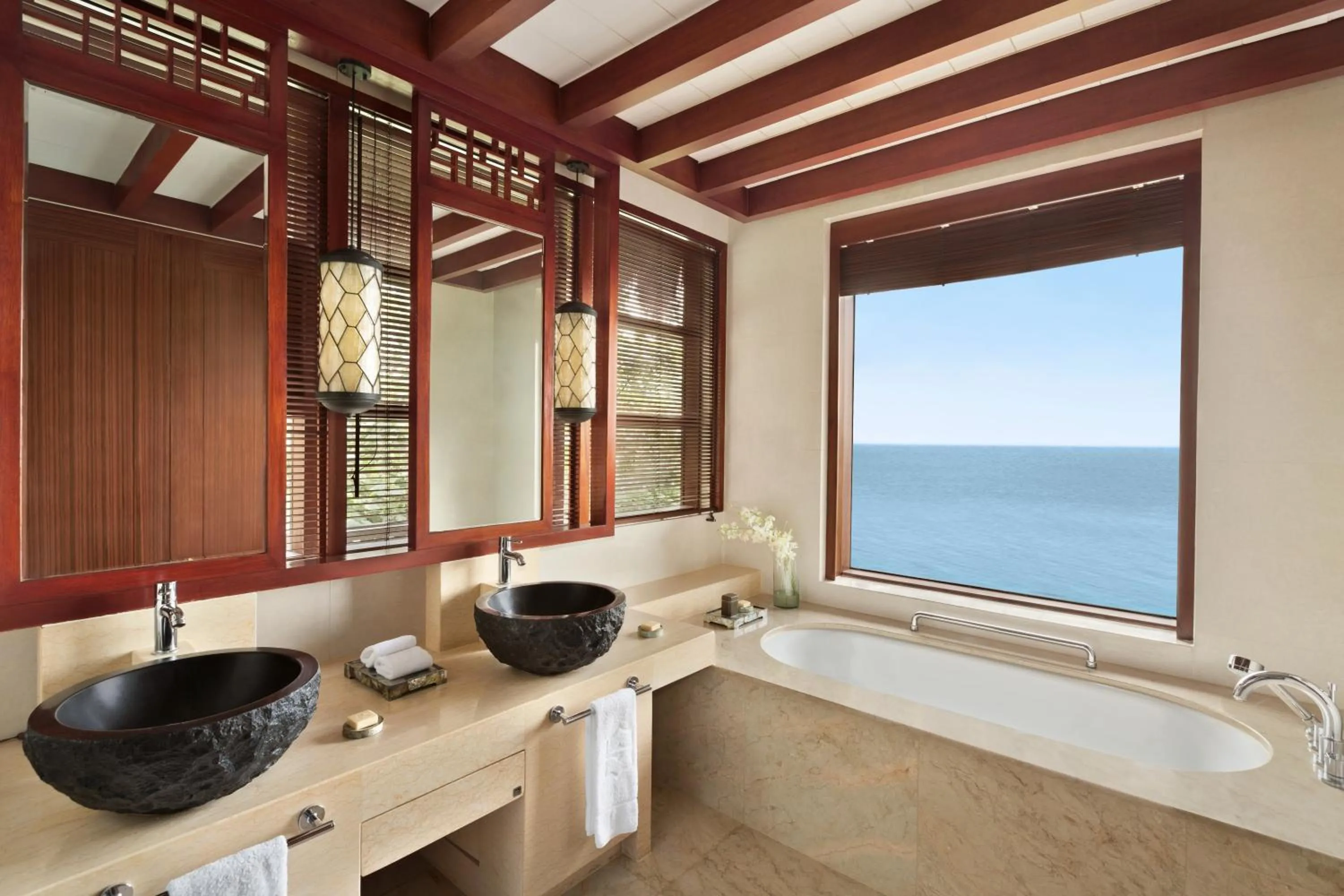 Bathroom in Shangri-La Boracay