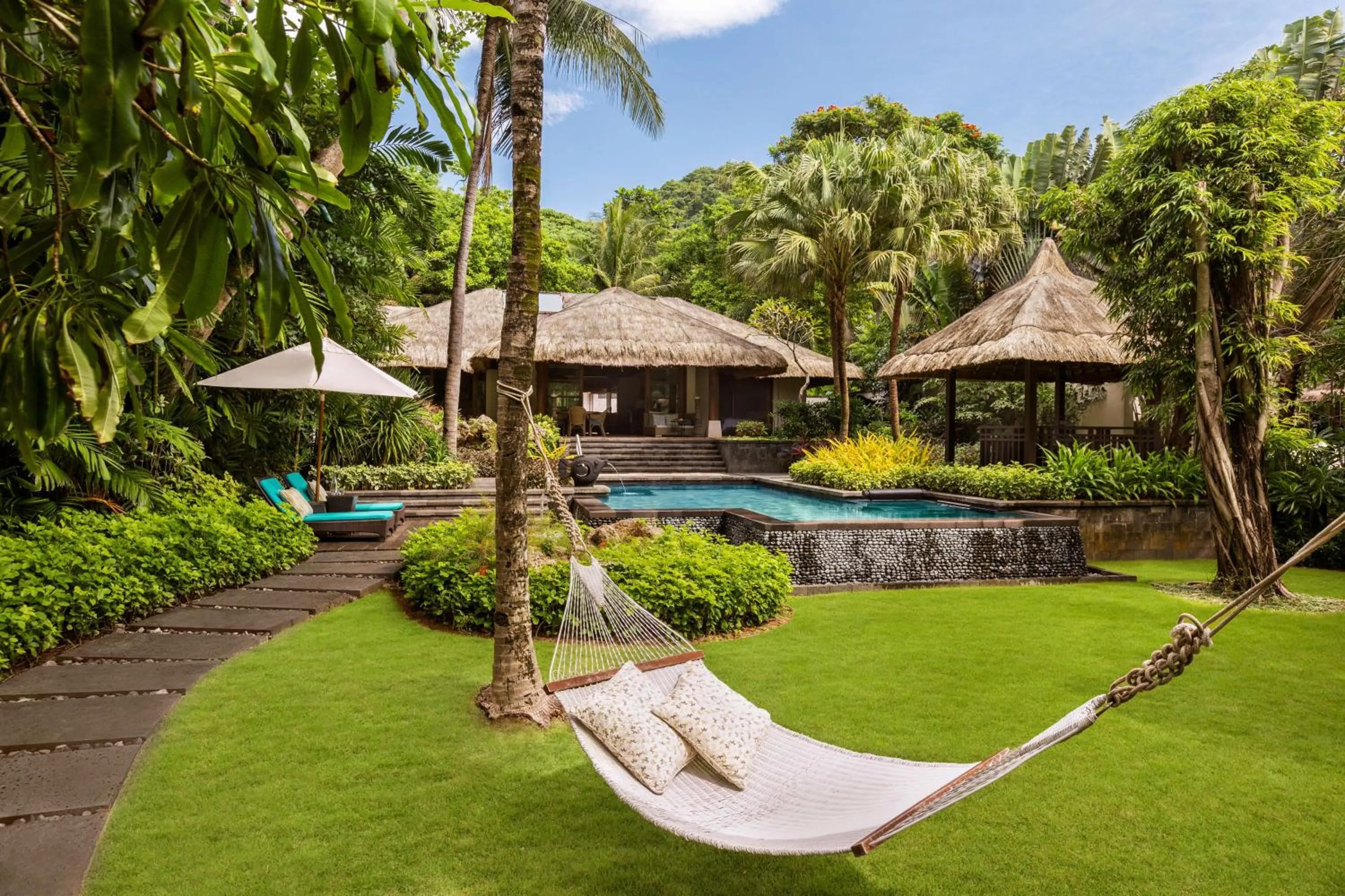 Patio in Shangri-La Boracay