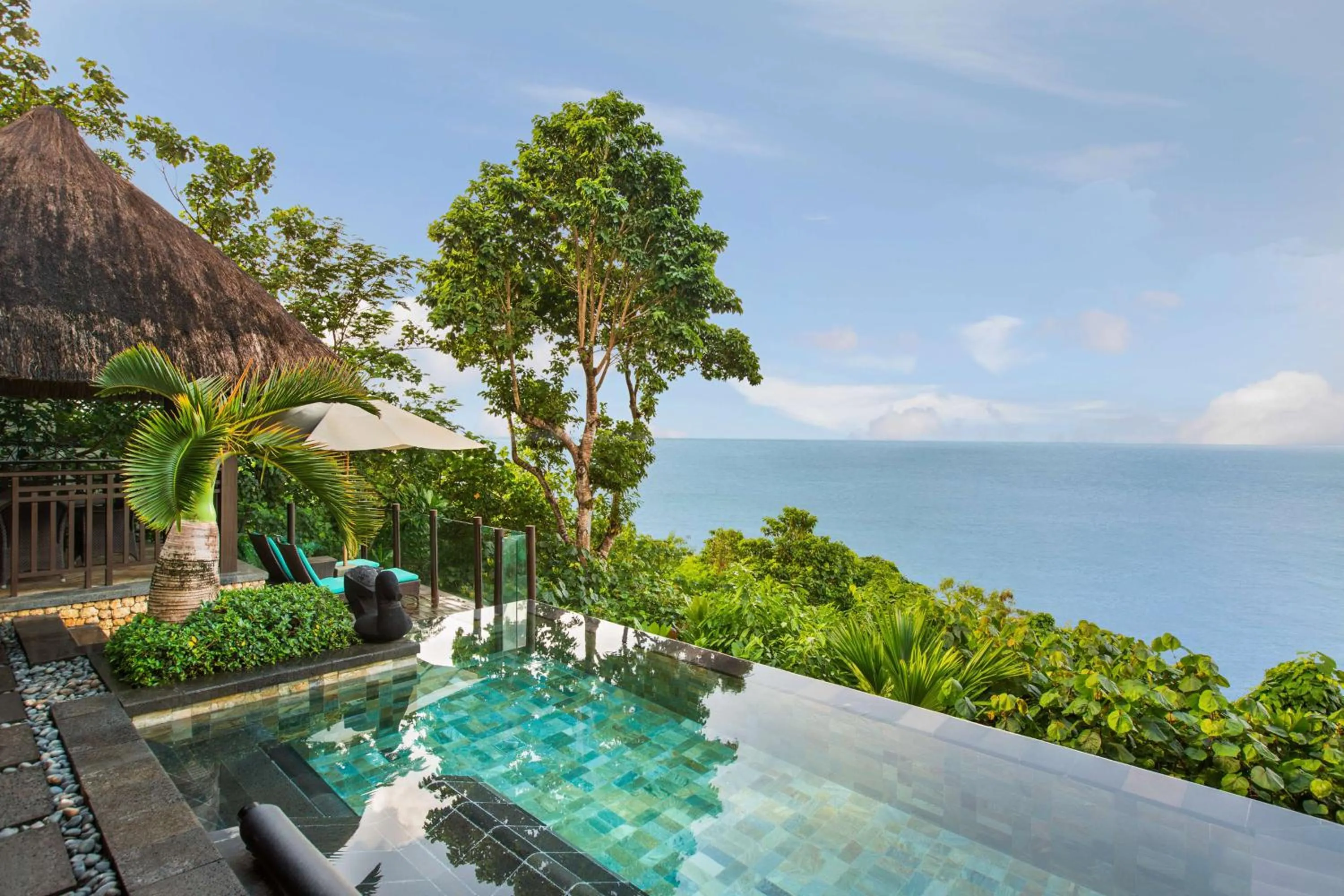 Patio in Shangri-La Boracay