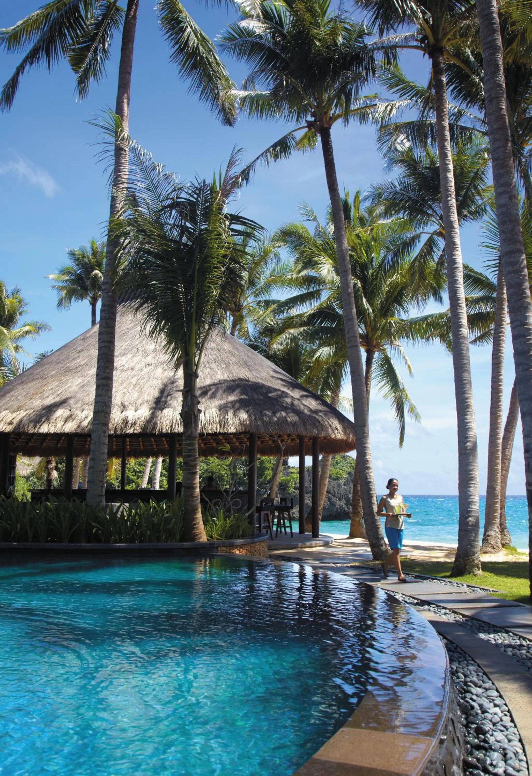 Lounge or bar in Shangri-La Boracay