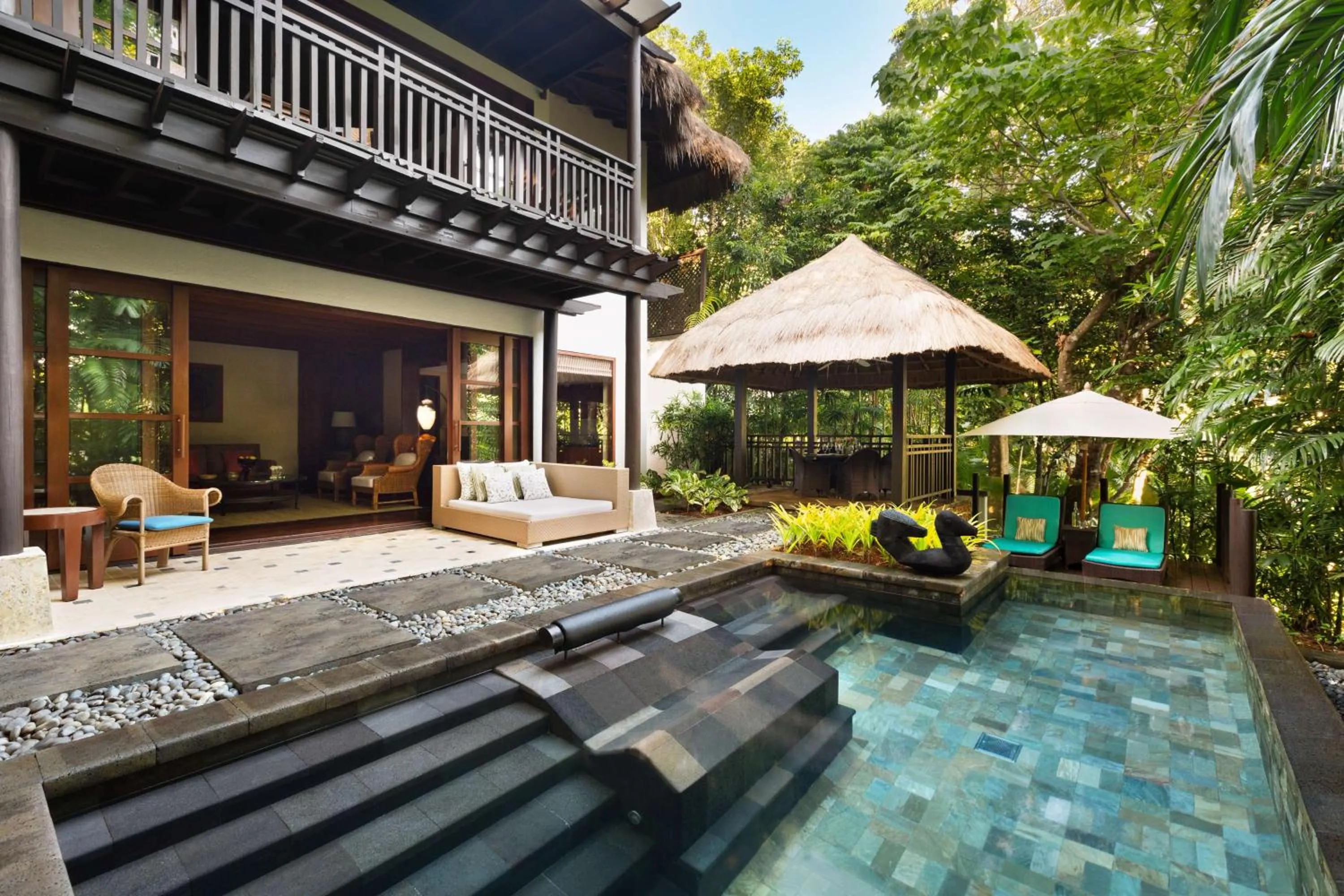 Patio in Shangri-La Boracay