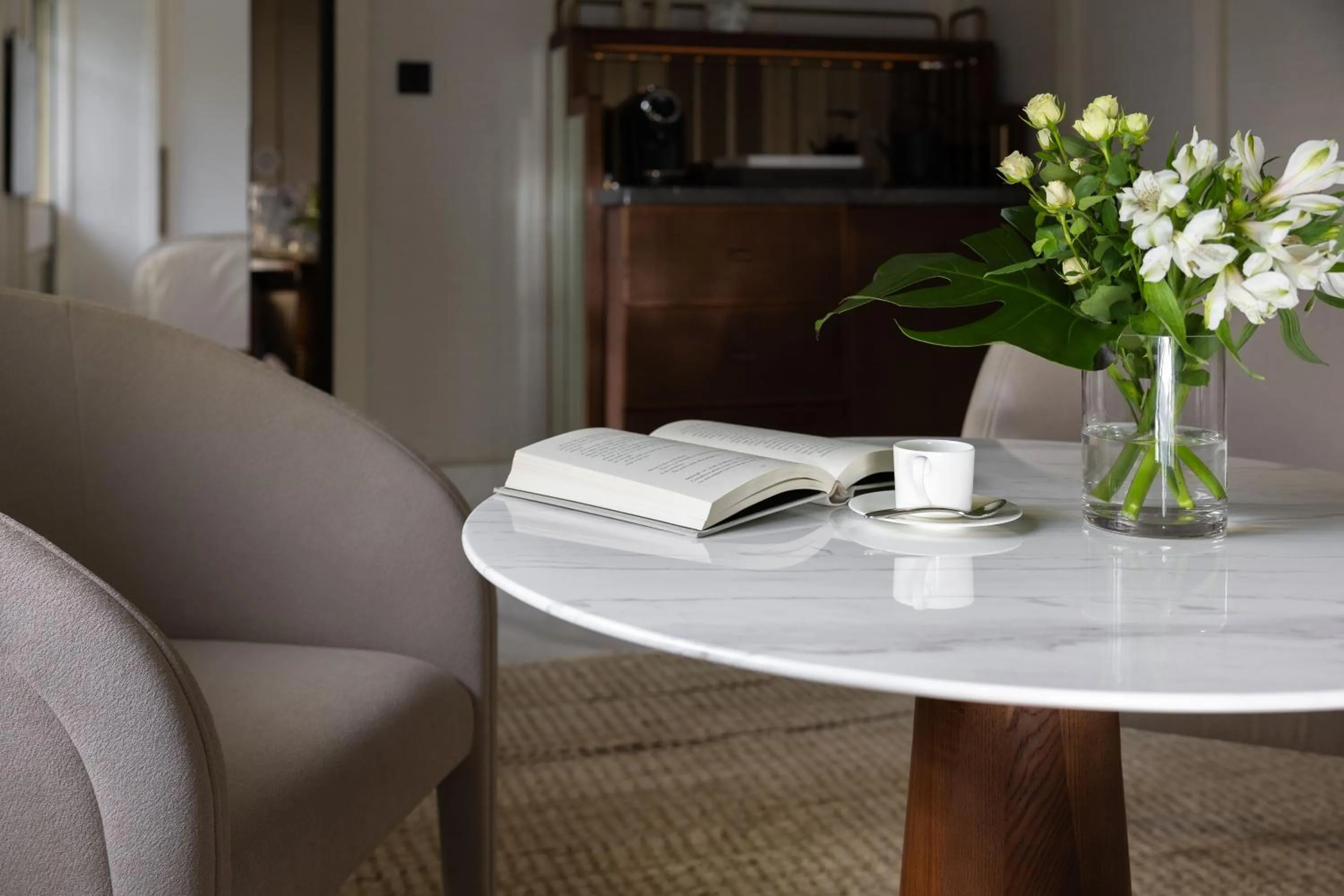 Living room in METT Singapore