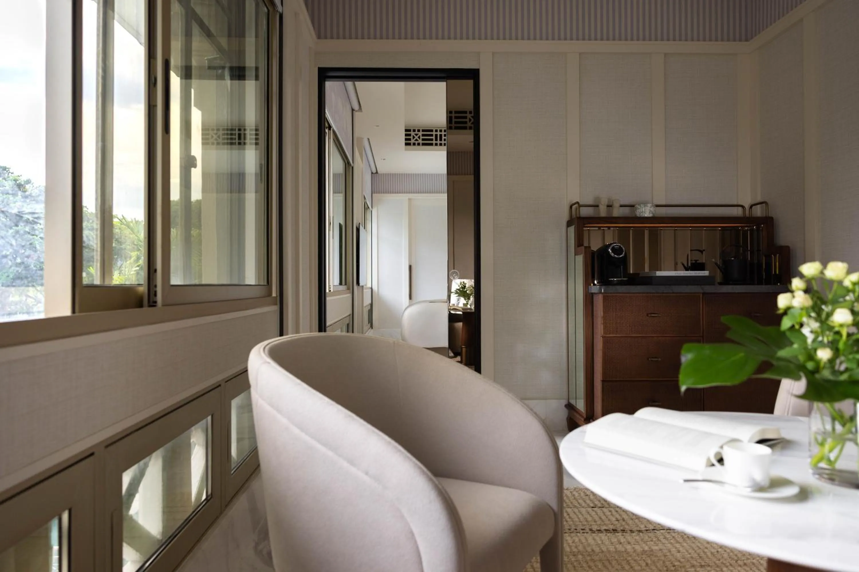 Living room in METT Singapore