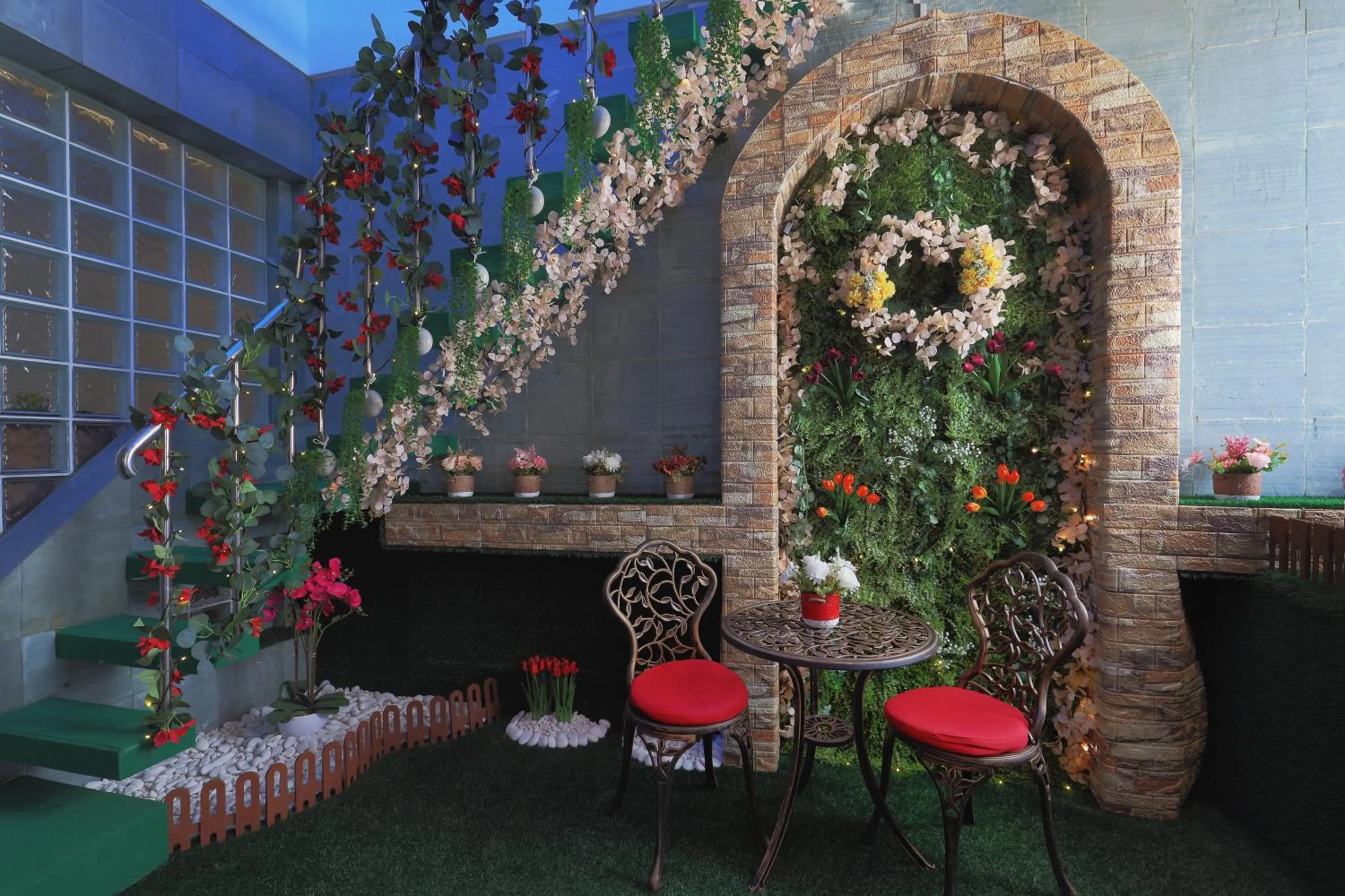 Garden in The Jesselton Hotel