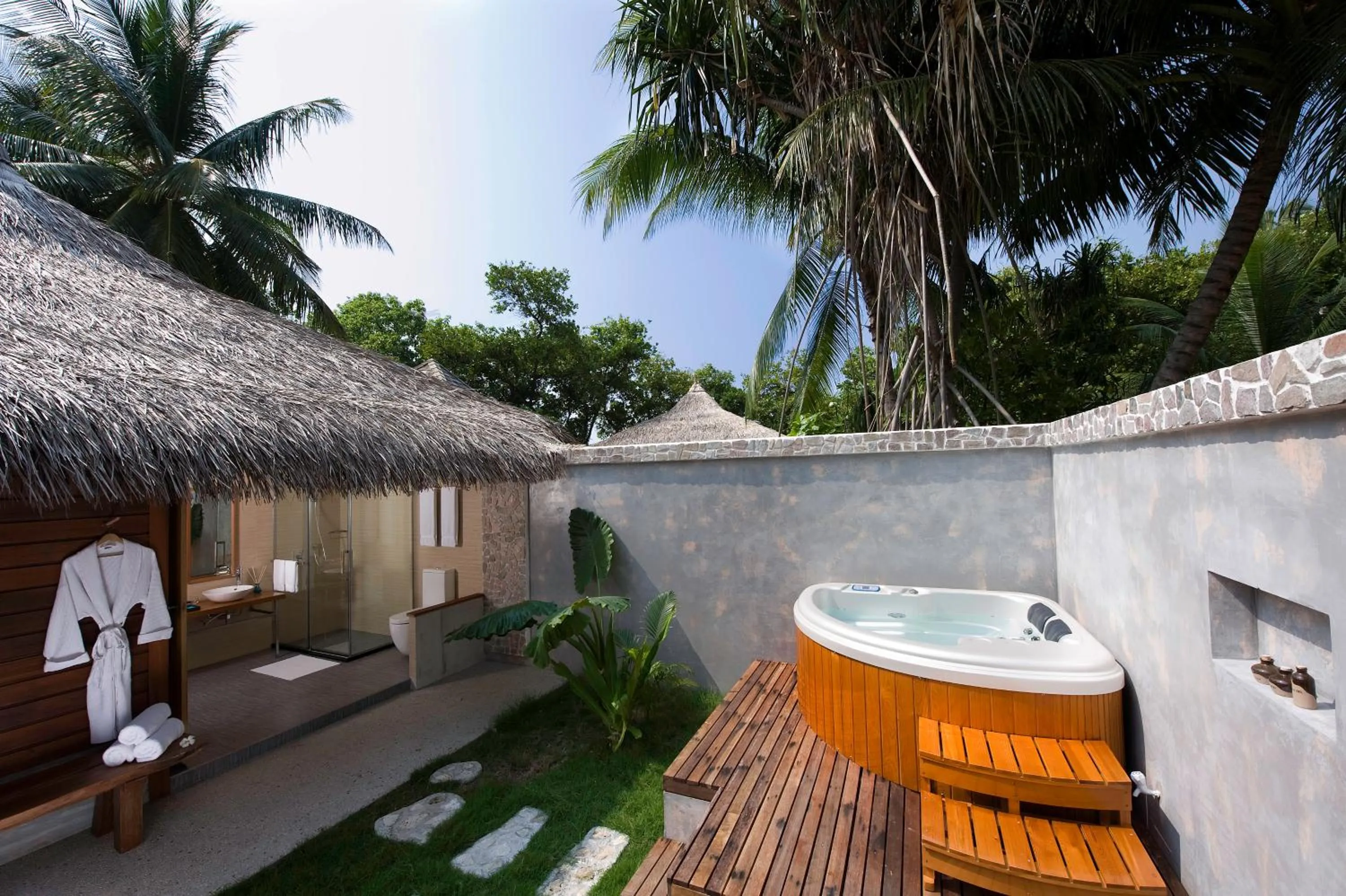 Bathroom in Kuramathi Maldives