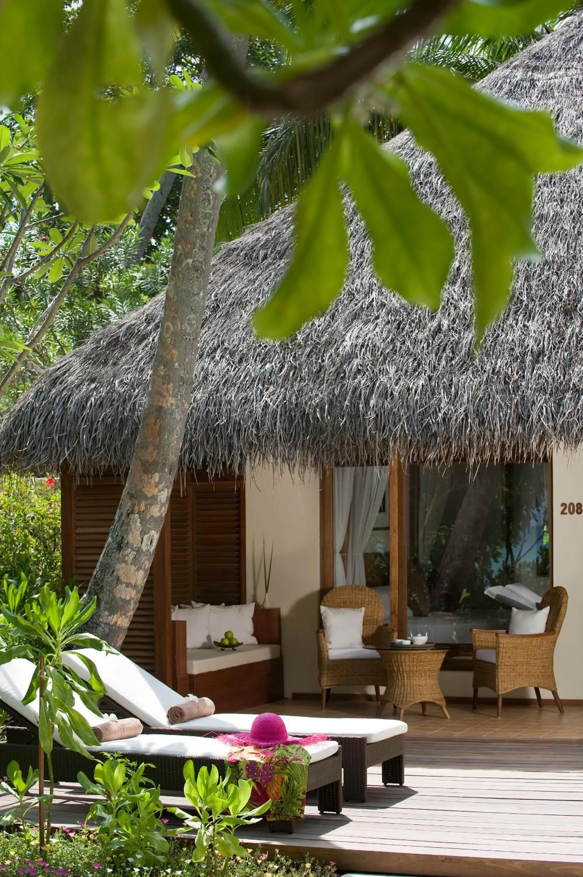 Balcony/Terrace in Kuramathi Maldives