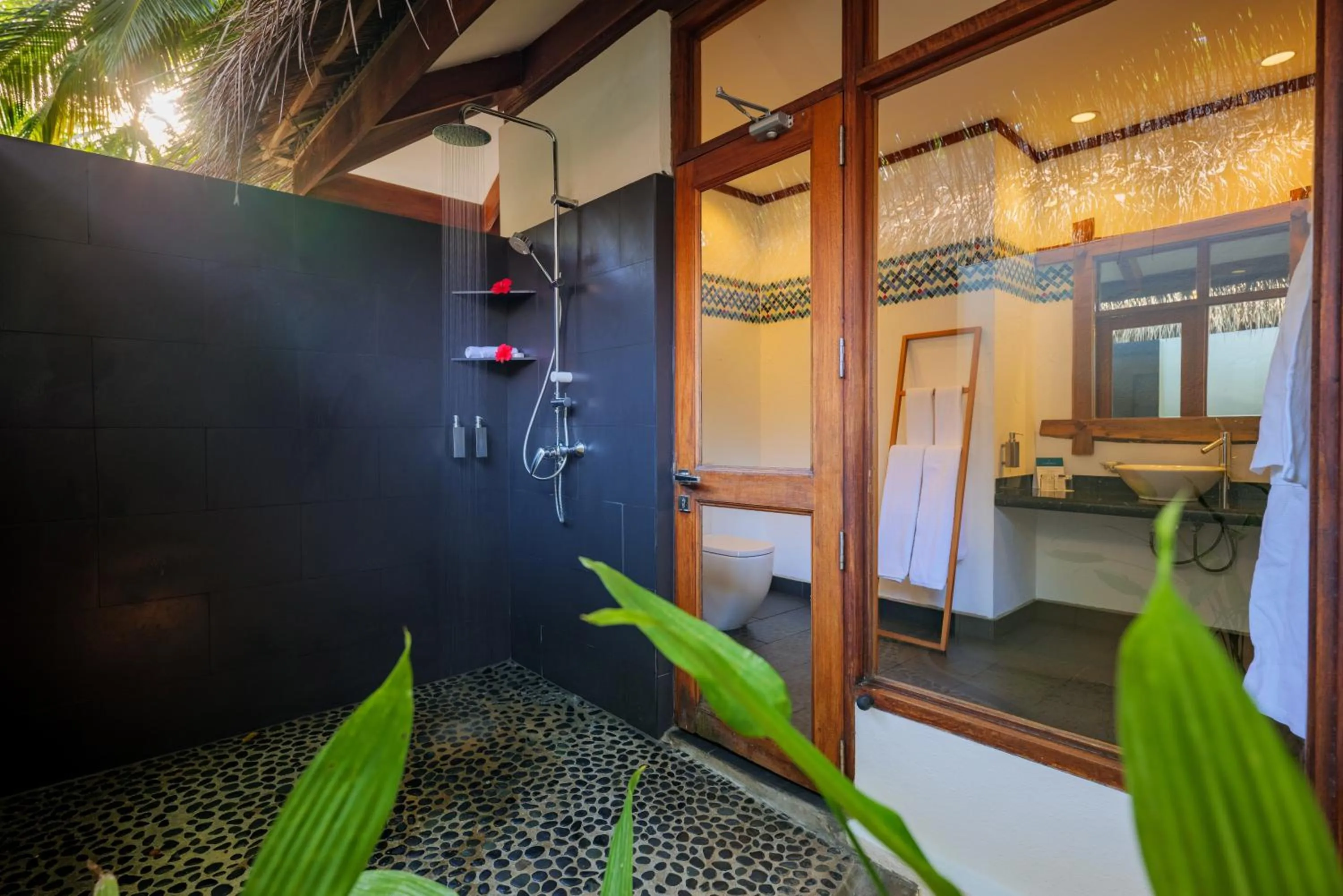 Bathroom in Kuramathi Maldives