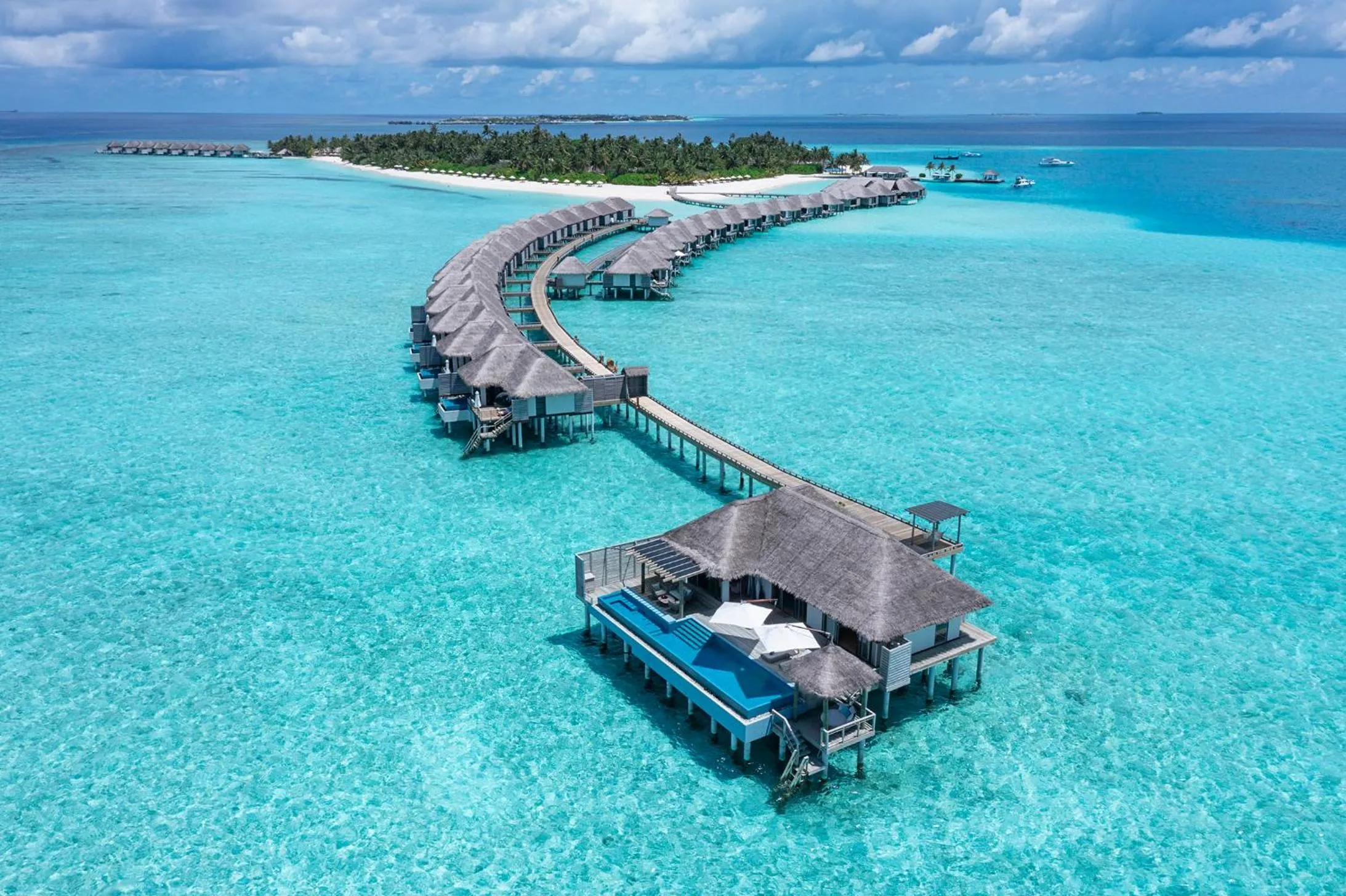 Property building in Velassaru Maldives