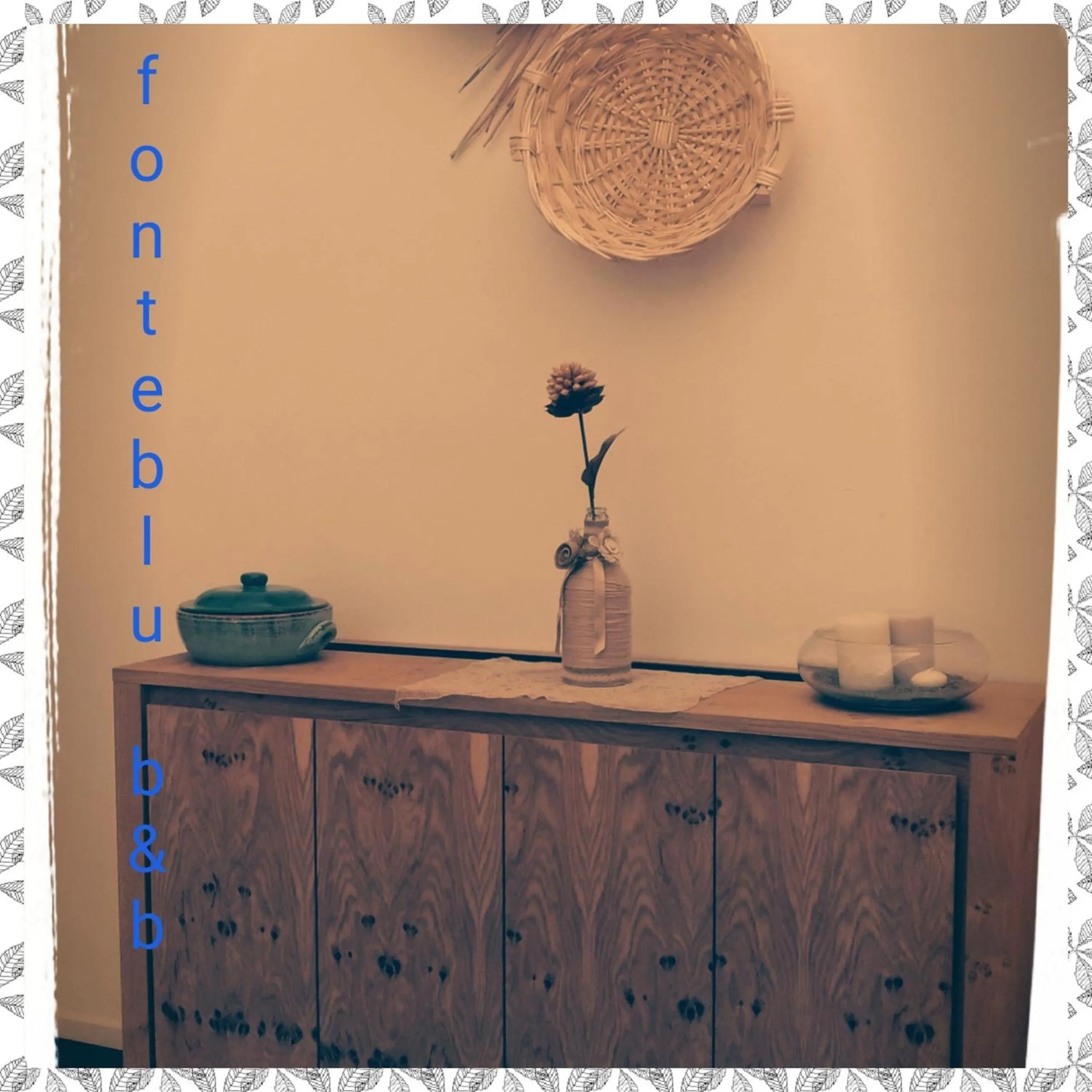 Lobby or reception in FONTEblu B&B