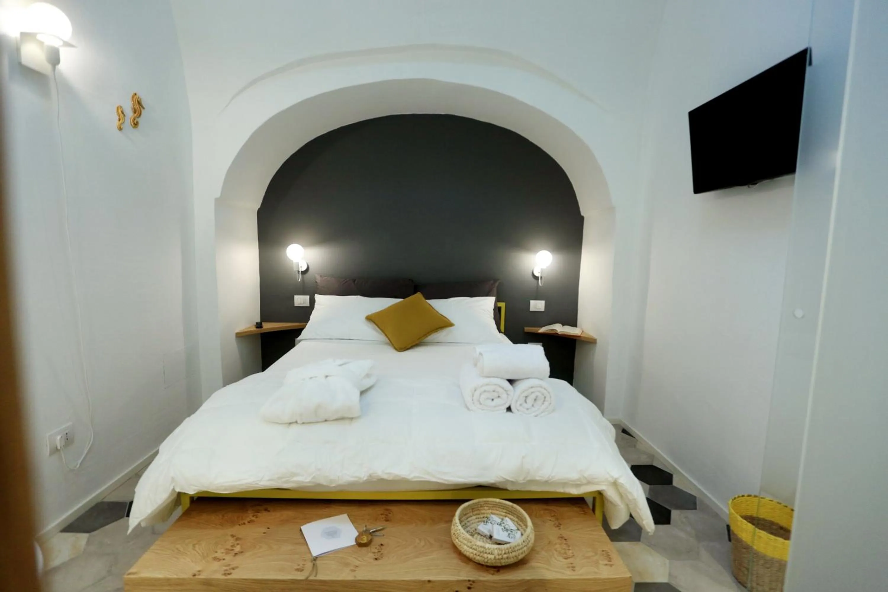 Bedroom, Bed in FONTEblu B&B