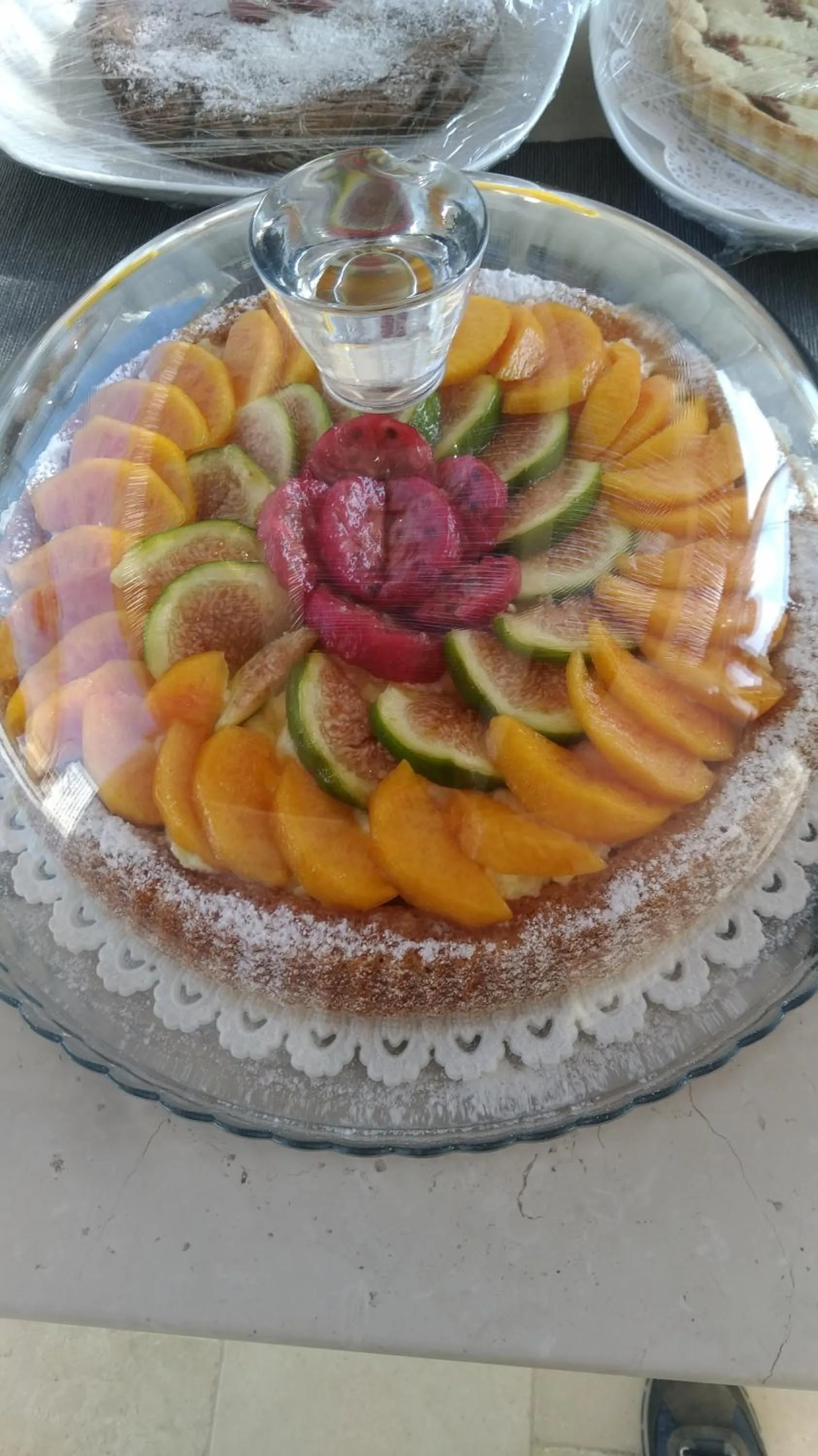 Food and drinks in FONTEblu B&B