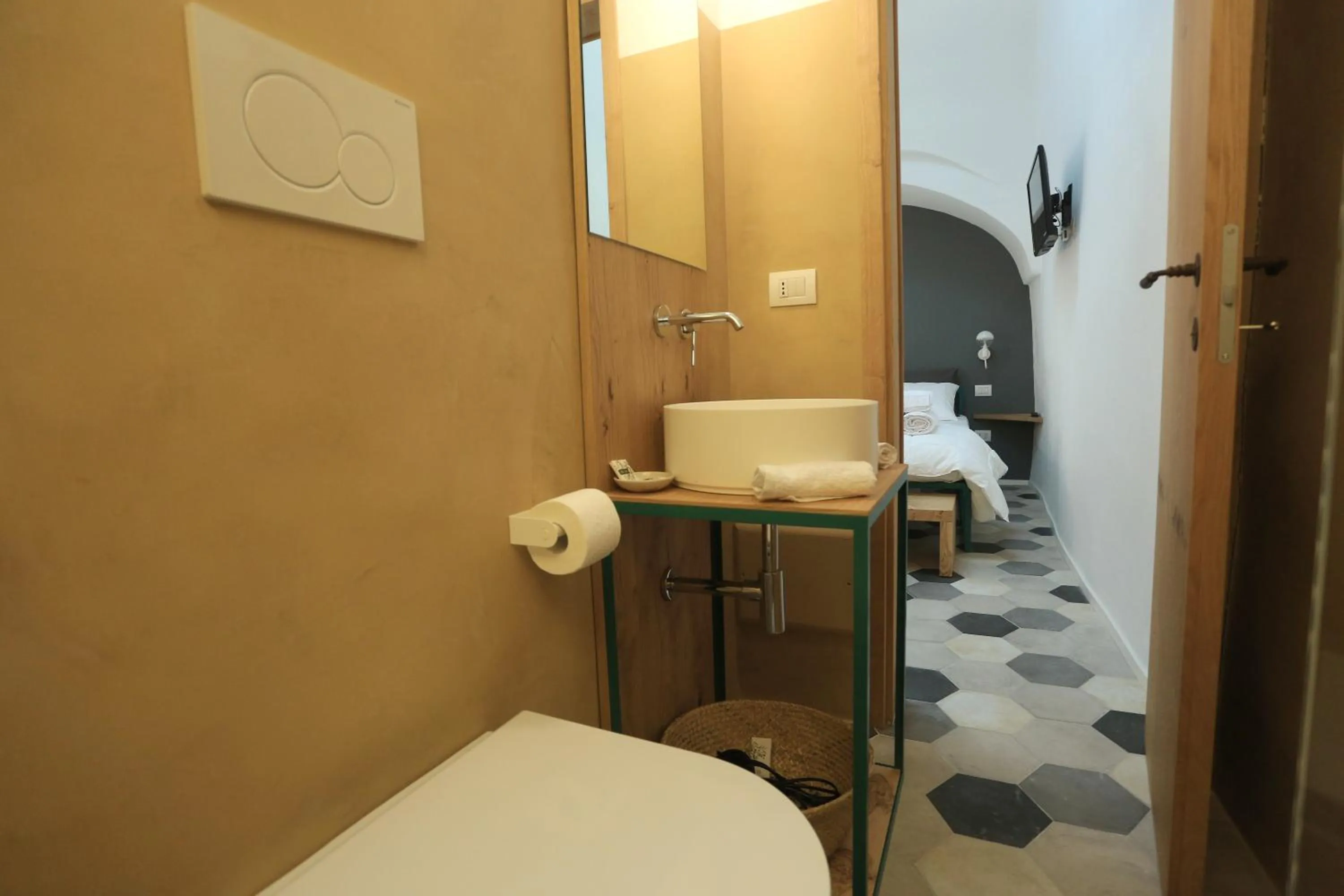 Bathroom in FONTEblu B&B