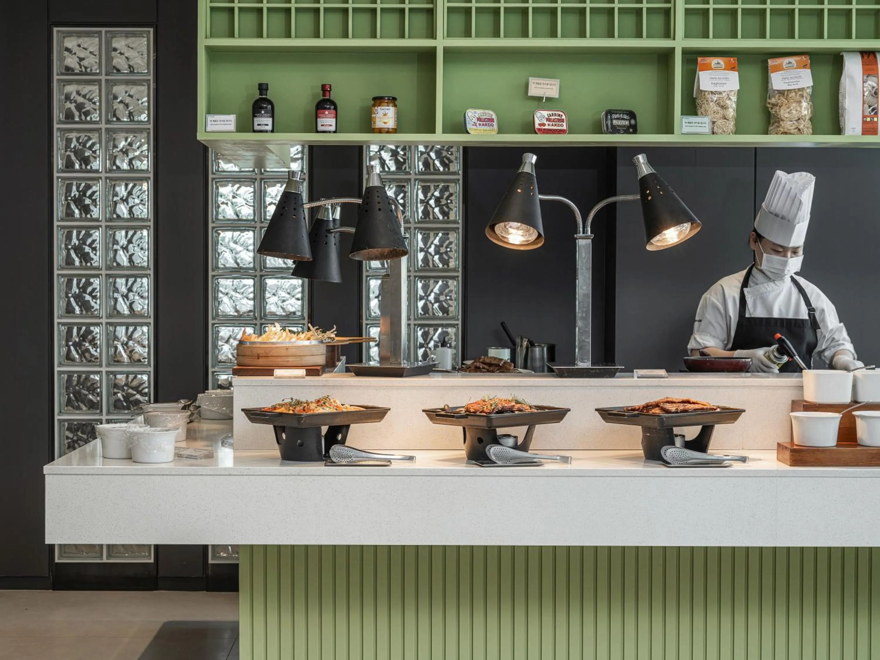 Breakfast in Best Western Premier Gangnam Hotel