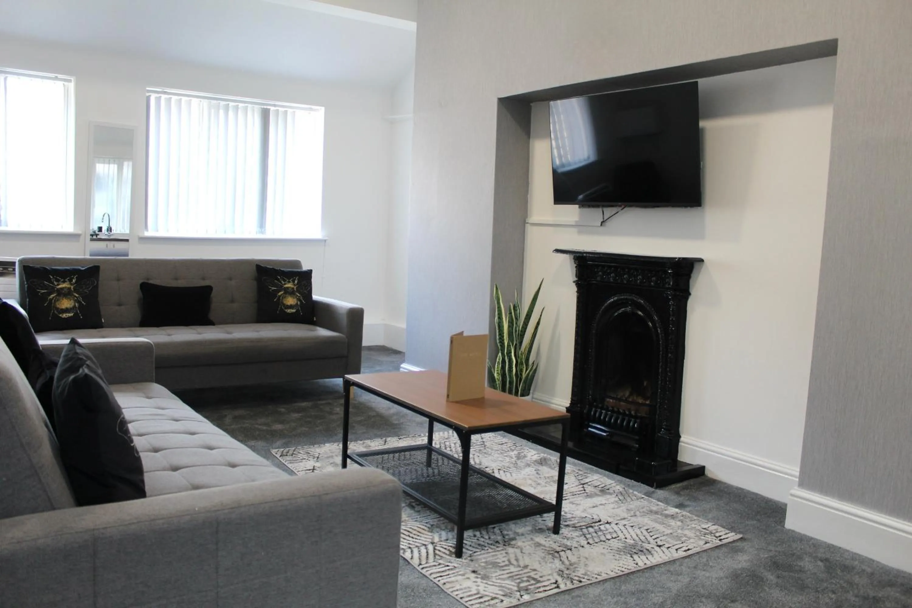 Living room in Mitre Hotel Manchester City Centre