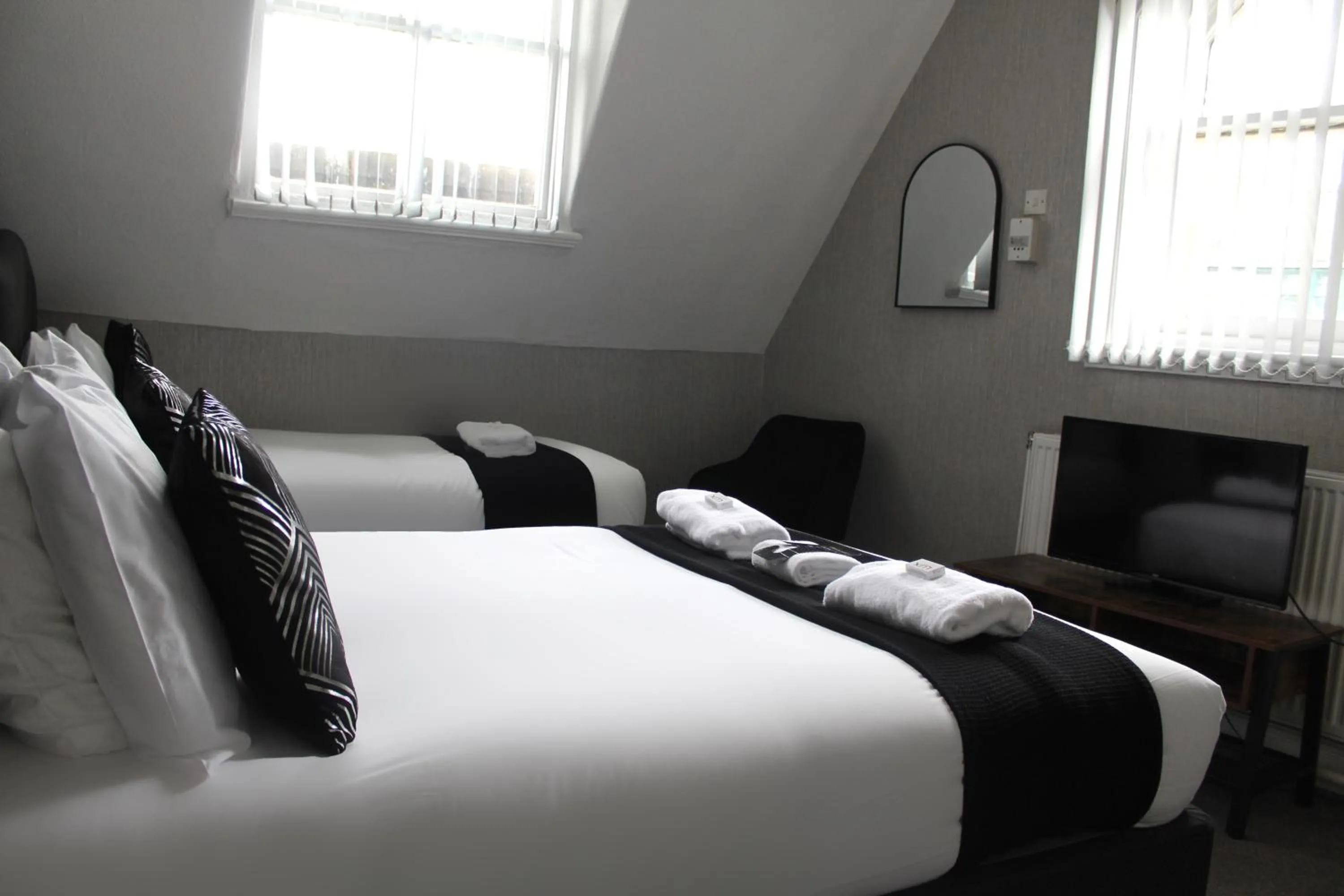 Bed in Mitre Hotel Manchester City Centre