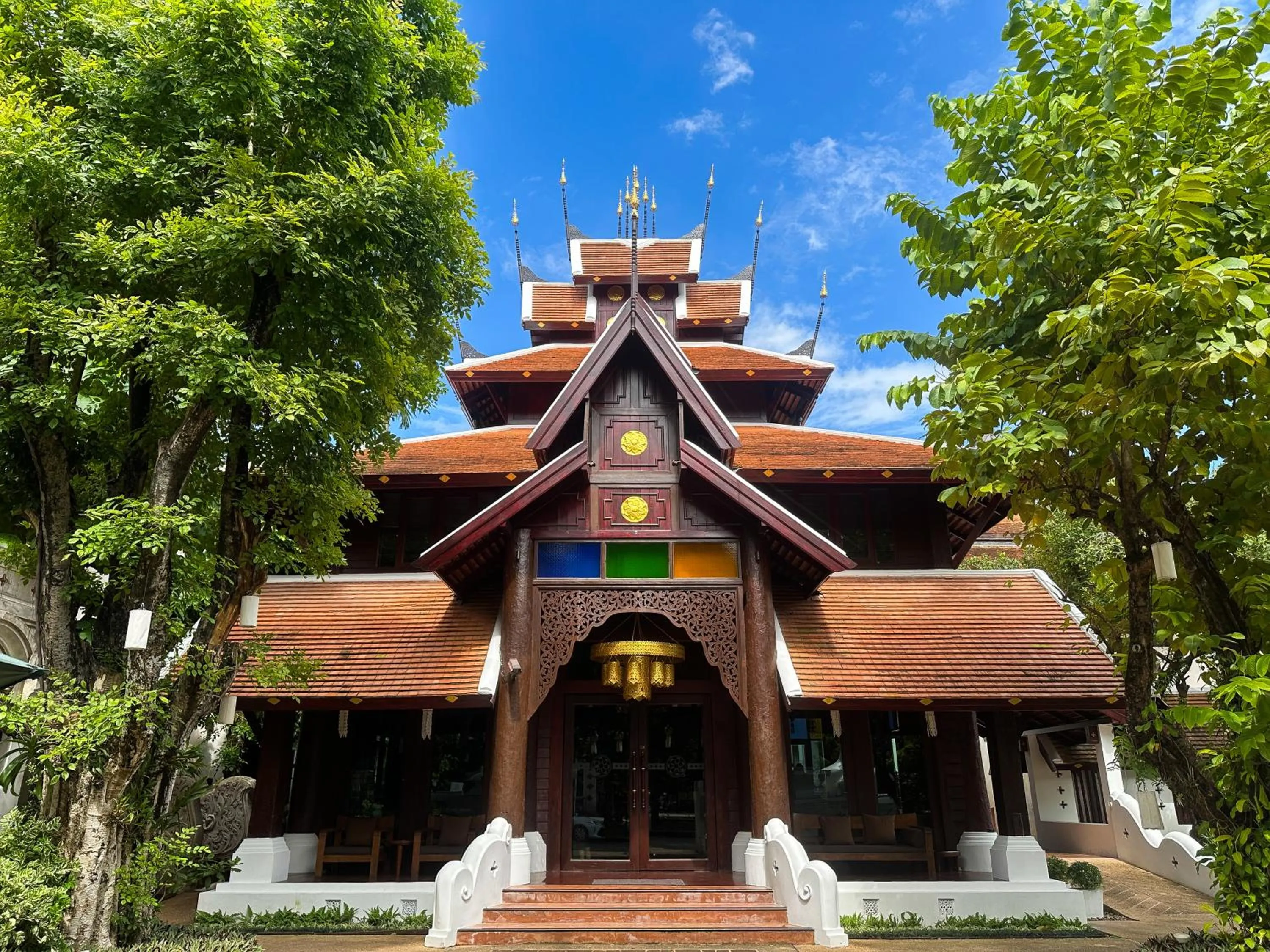 Facade/entrance in The Rim Chiang Mai