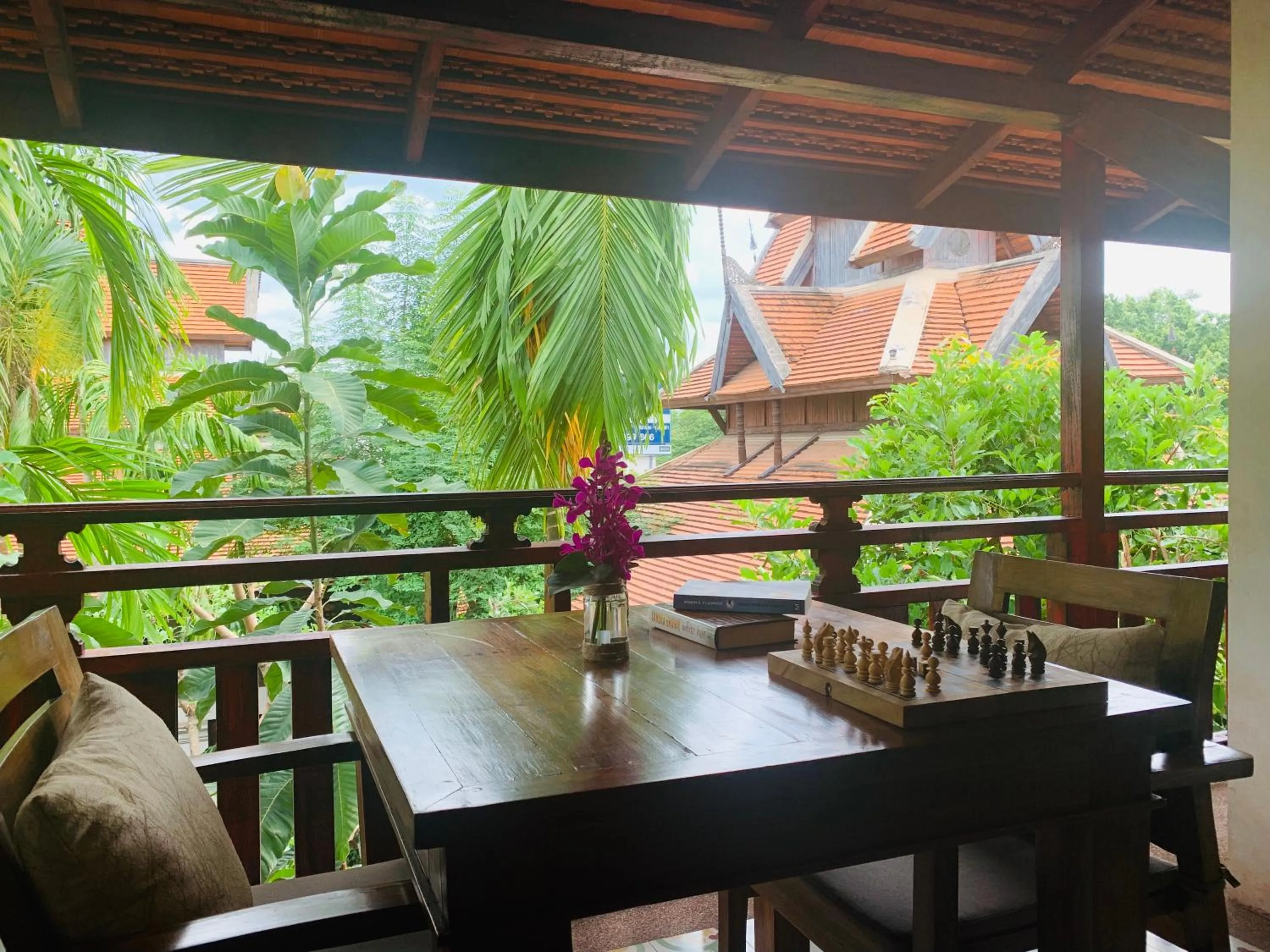 Dining area in The Rim Chiang Mai