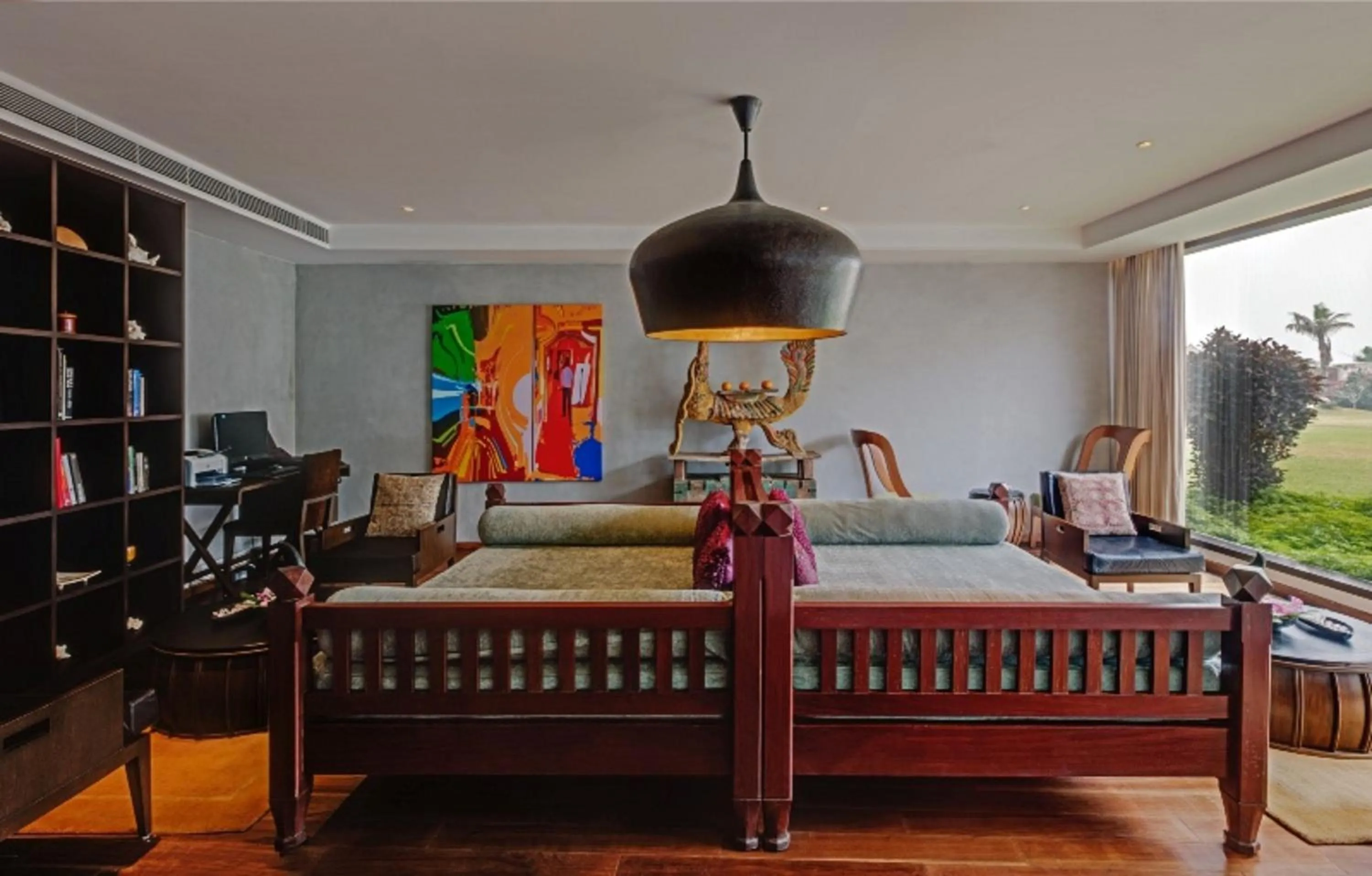 Library, Bed in The Park Visakhapatnam