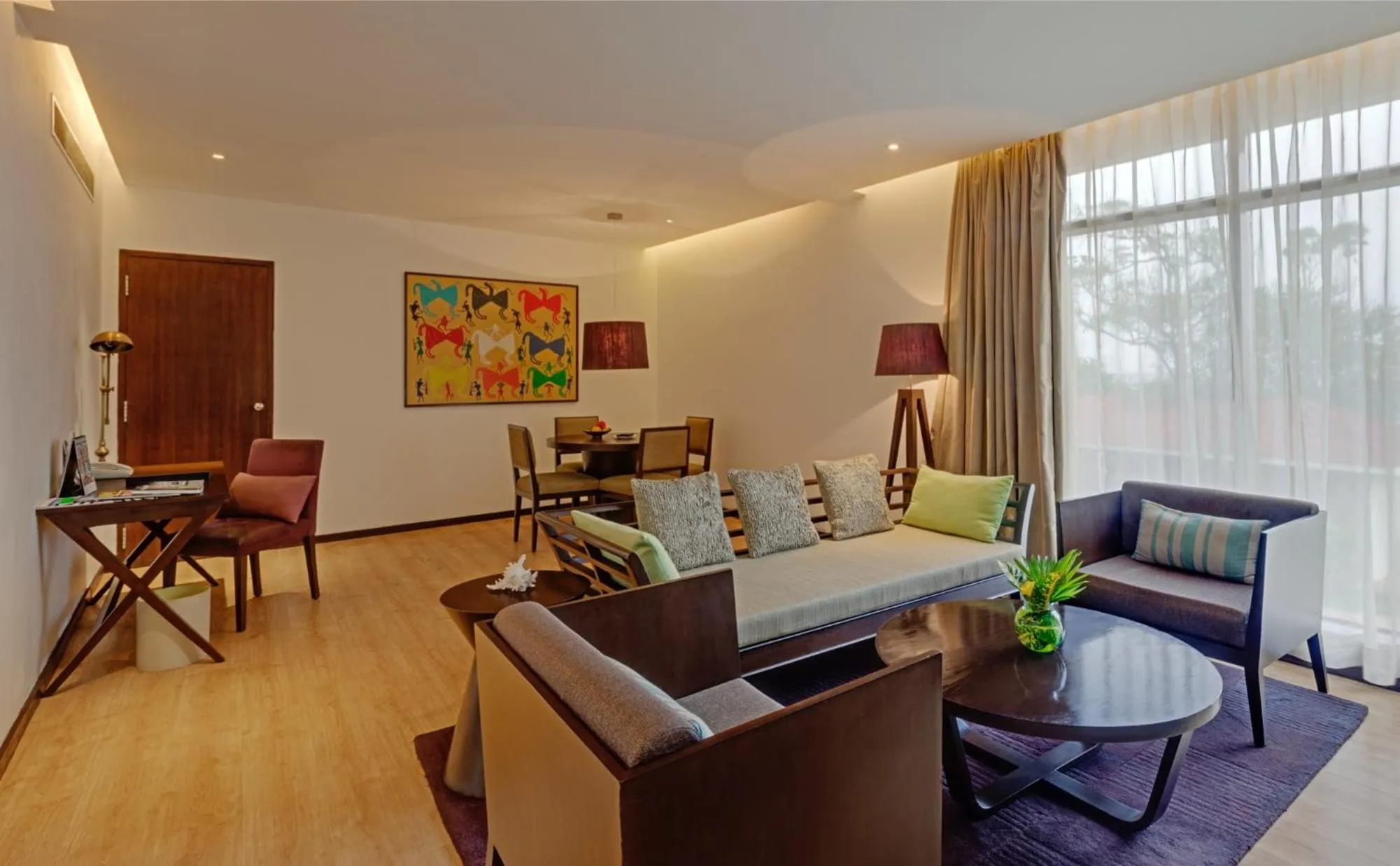 Seating area in The Park Visakhapatnam