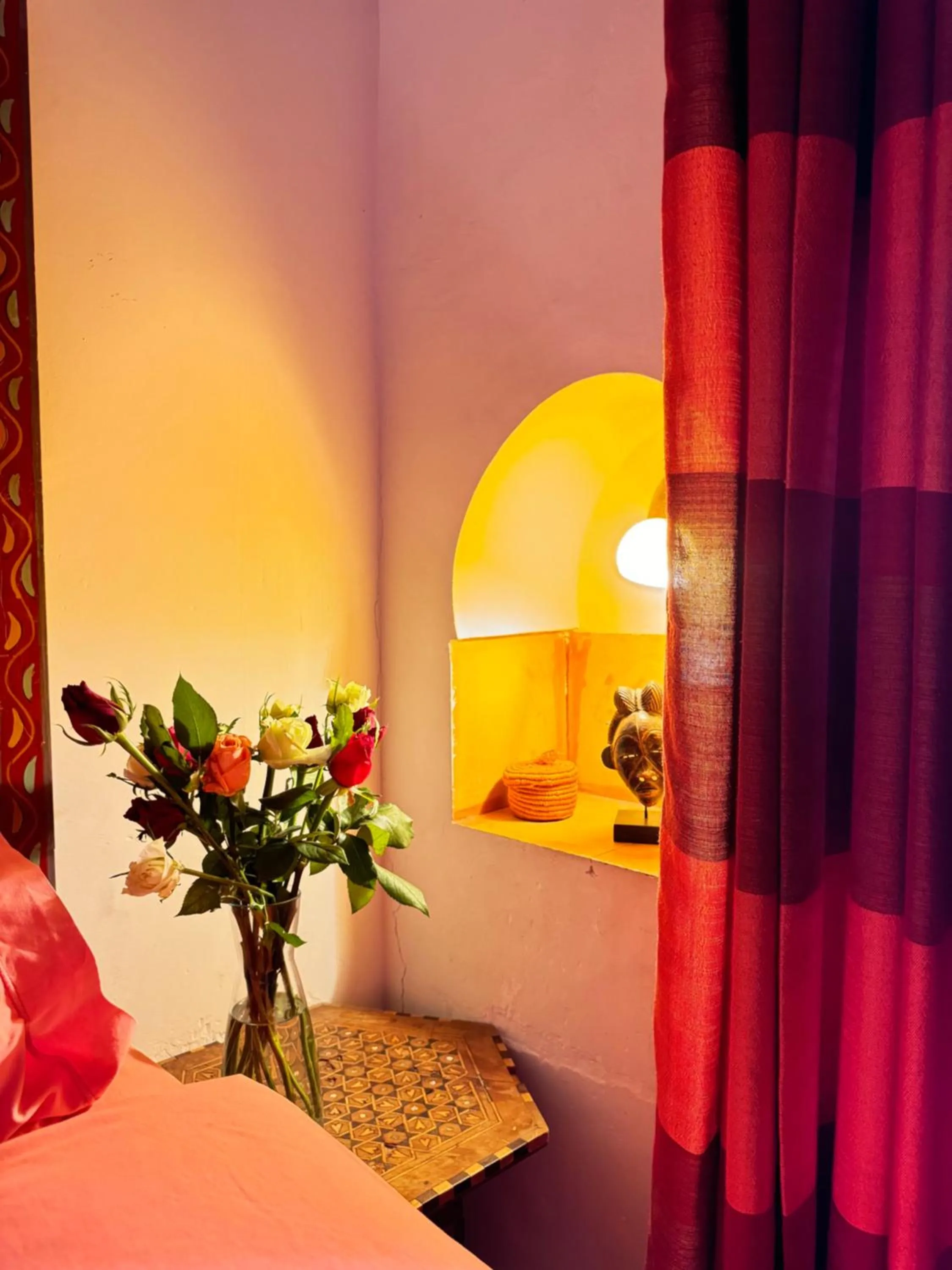 Decorative detail in Riad Zara